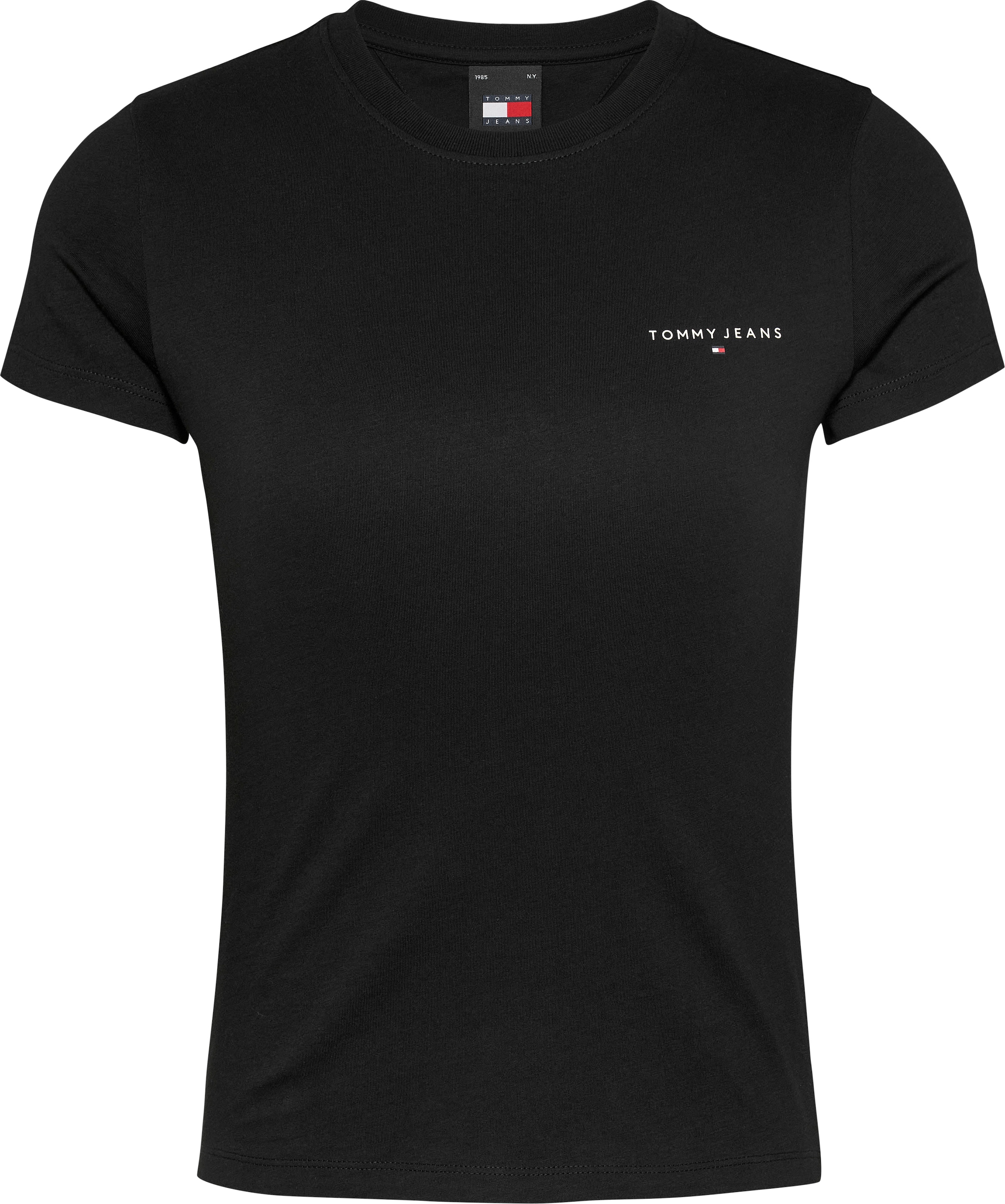 Tommy Jeans T-Shirt »TJW SLIM LINEAR TEE«, mit Logoschriftzug