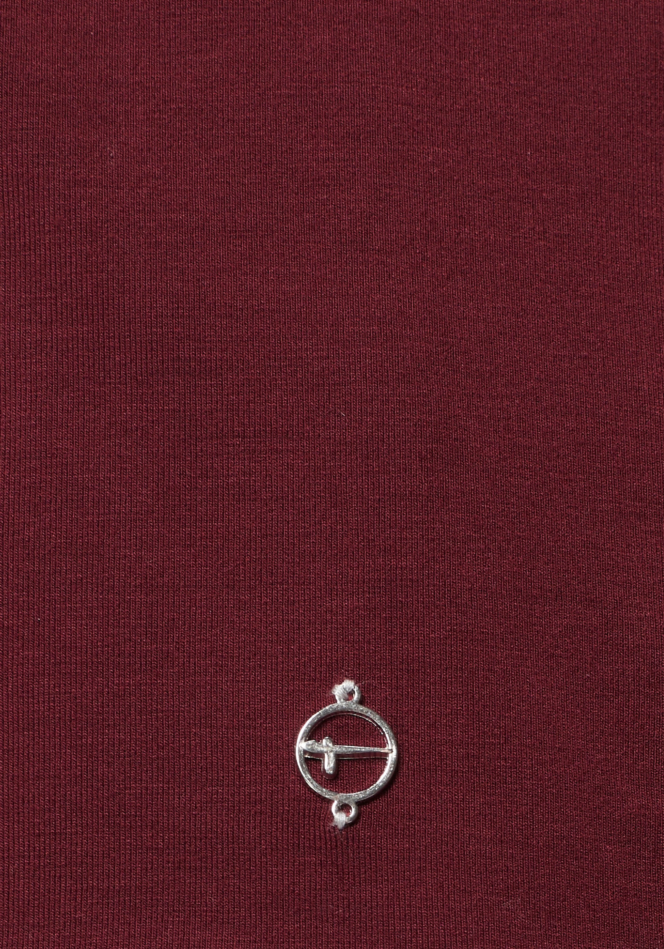 Tamaris T-Shirt, Kurzarm, Regular Fit, unifarben, mit Rundhalsausschnitt