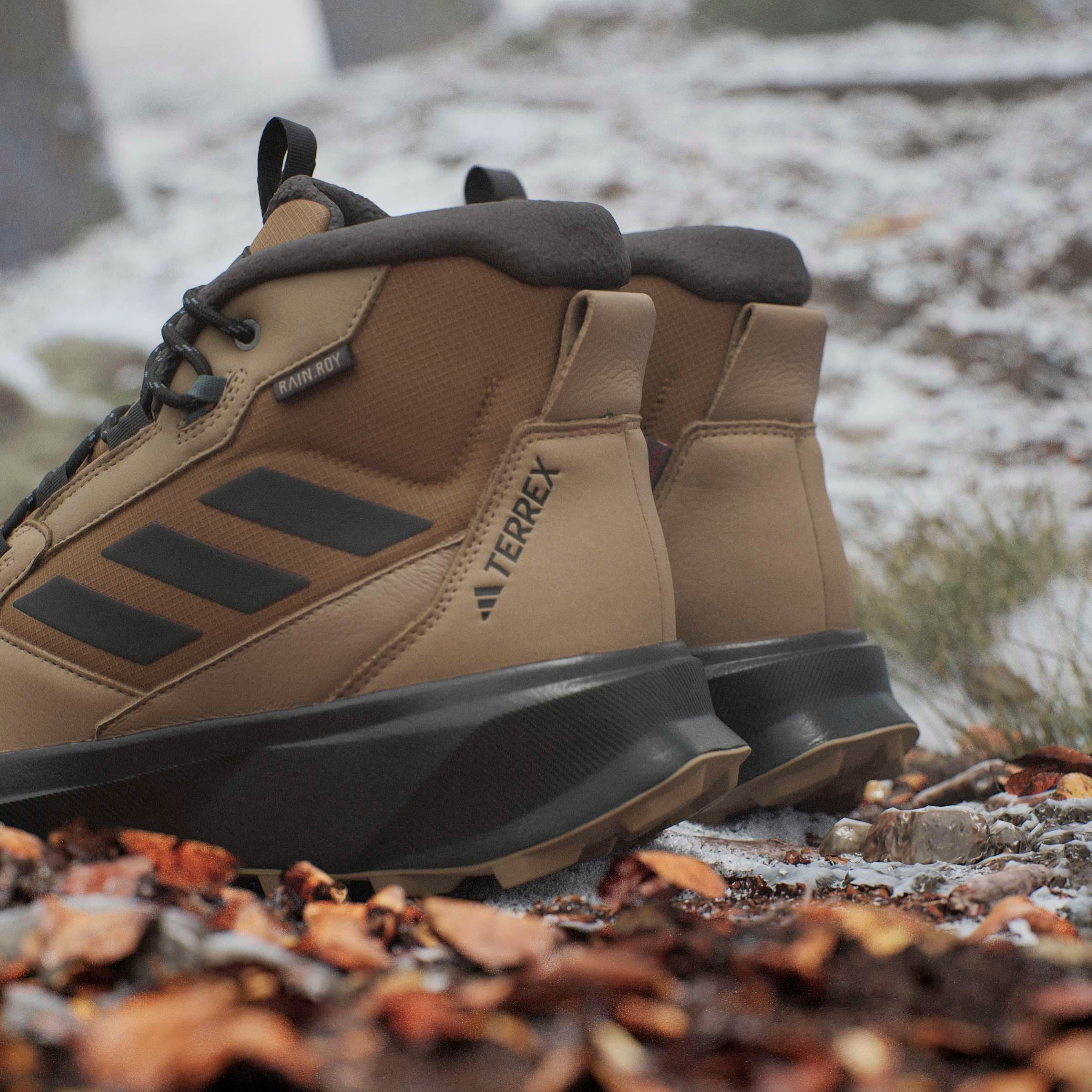 adidas TERREX Winterboots »WINTER LEATHER MID CUT RAIN.RDY COLD.RDY«, Winterboots aus Leder