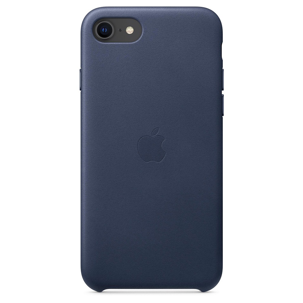 Apple Smartphone-Hülle »Apple iPhone SE 2020 Leather Case Blue«, iPhone SE (2. Gen), MXYN2ZM/A