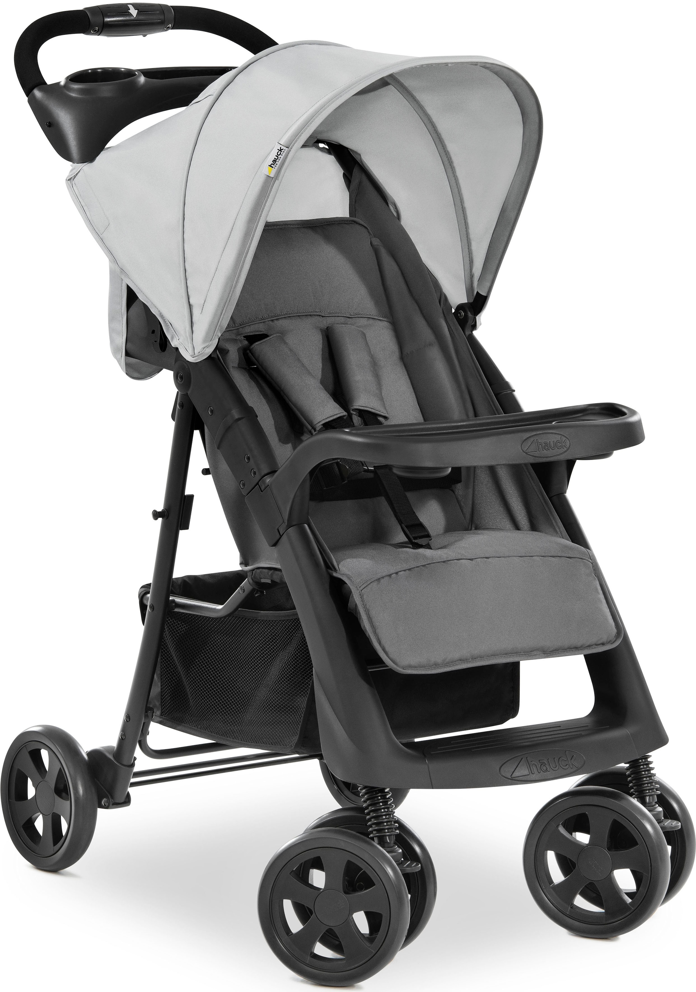 Hauck Kinder-Buggy »Shopper Neo II, grey« 22 kg mit schwenk- und feststellbaren Vorderrädern;