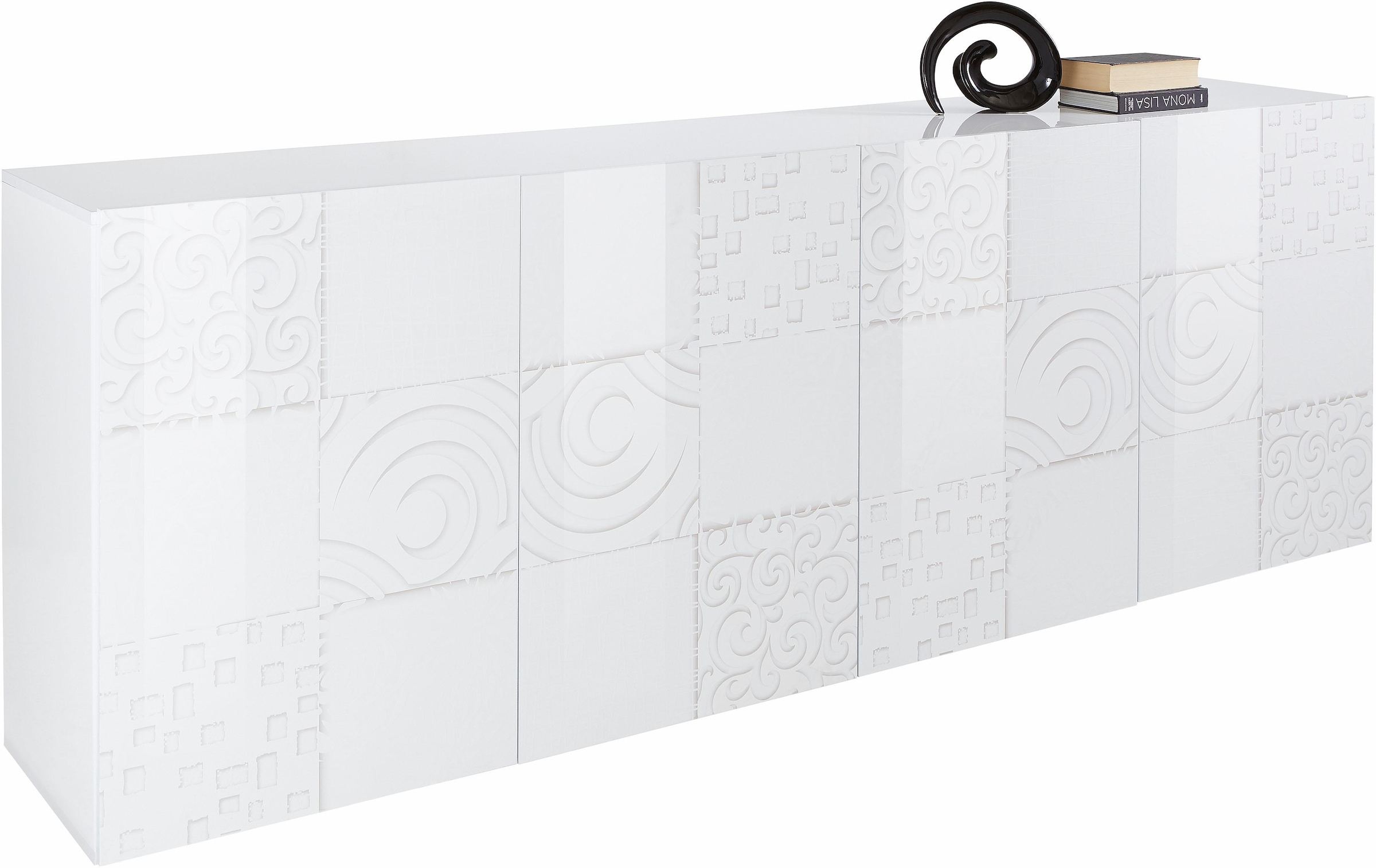 »Miro«, shoppen | dekorativem LC Breite 241 online mit Siebdruck Sideboard Jelmoli-Versand cm