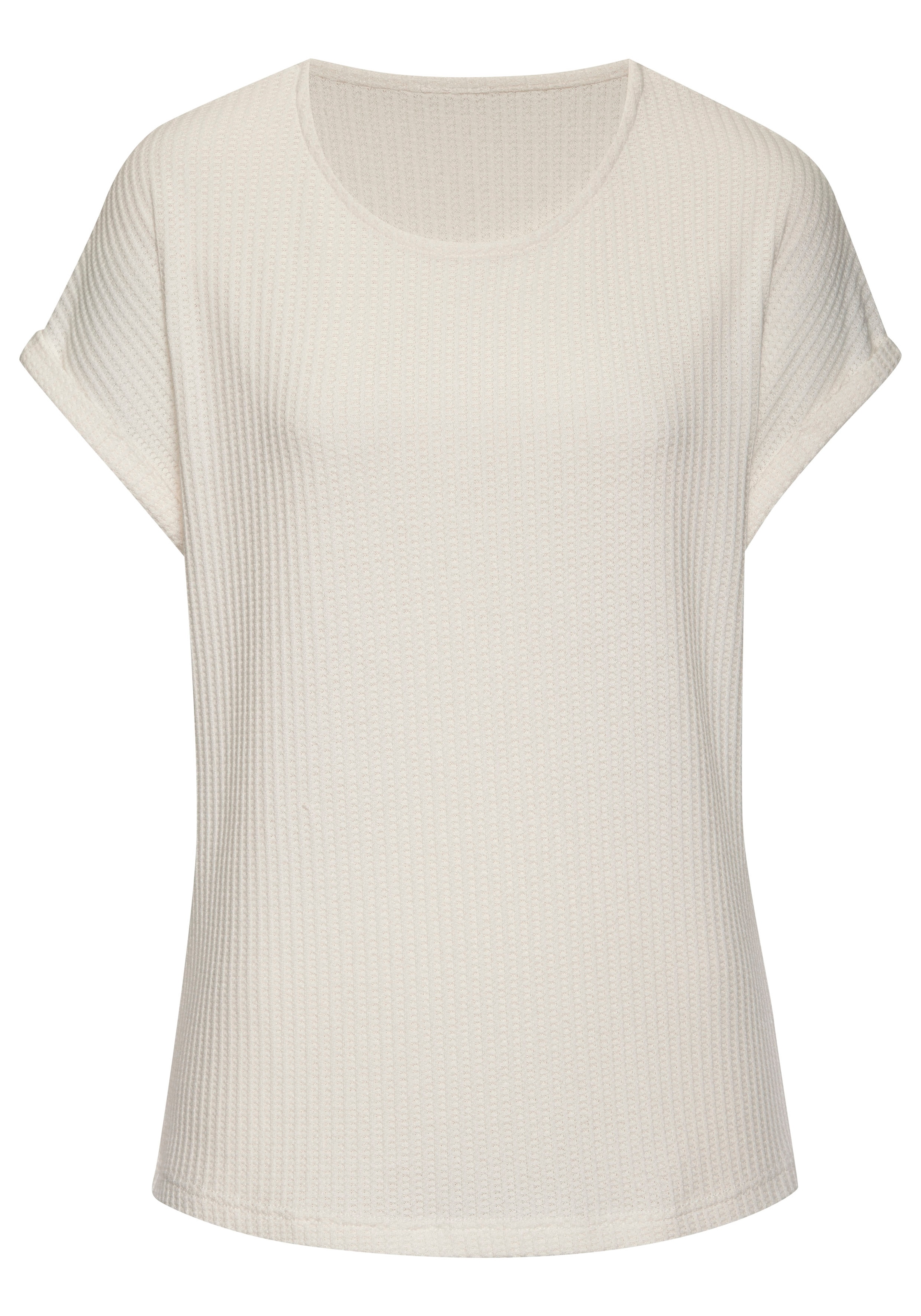 Vivance Kurzarmshirt »aus weicher Piqué-Qualität«
