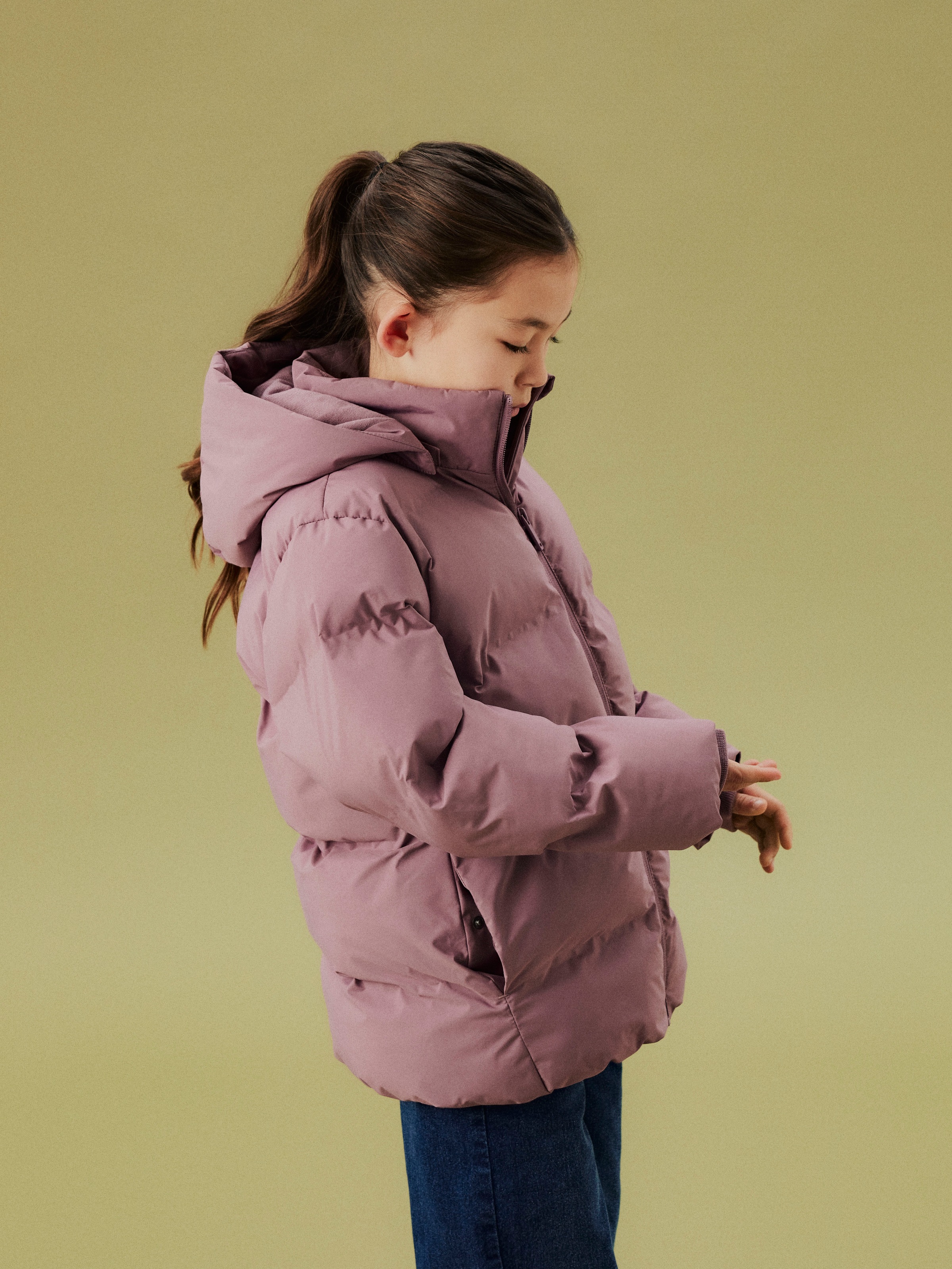 Name It Steppjacke »NKFMUSK PUFFER JACKET TB« mitKapuze