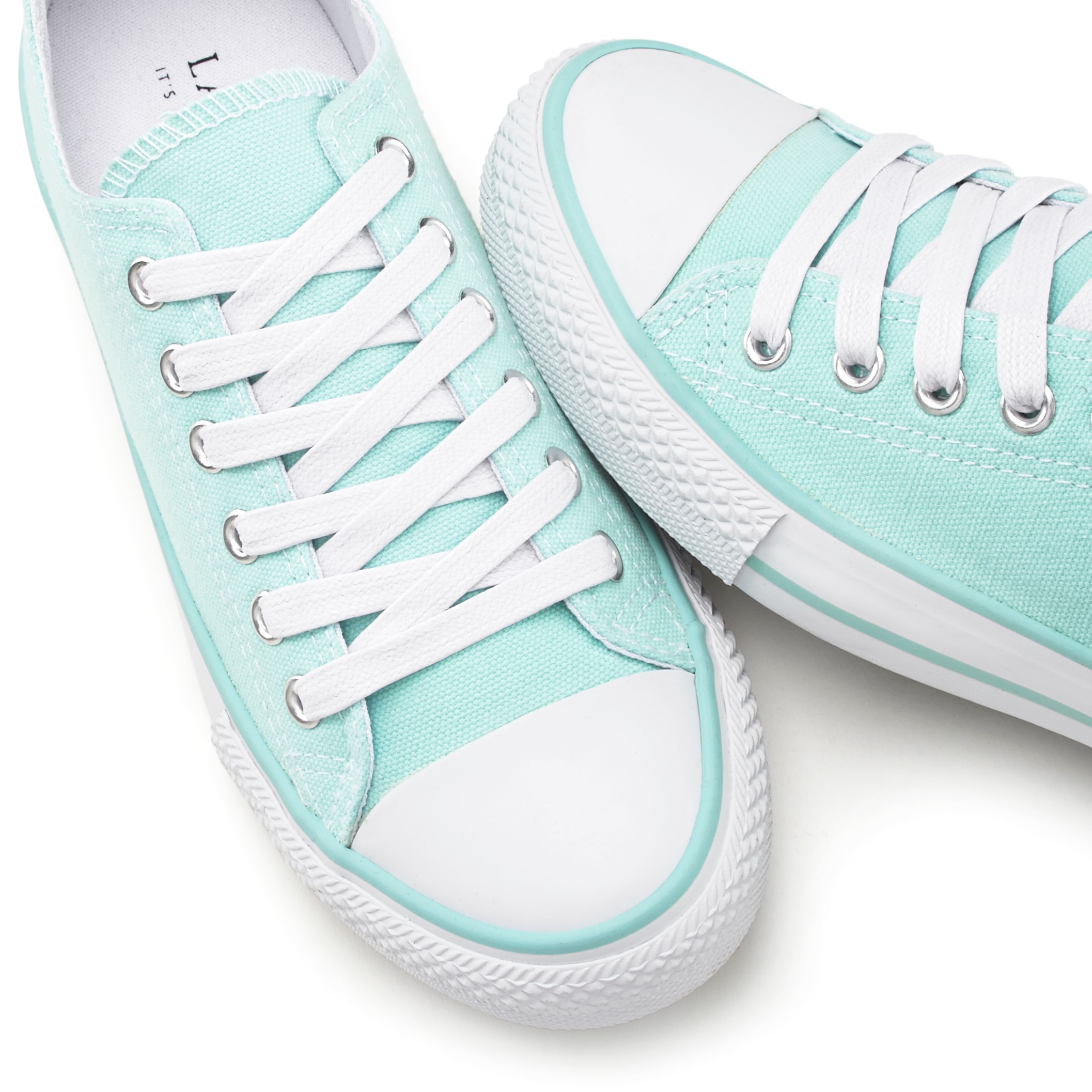 LASCANA Sneaker, Schnürhalbschuh, Freizeitschuh aus Textil