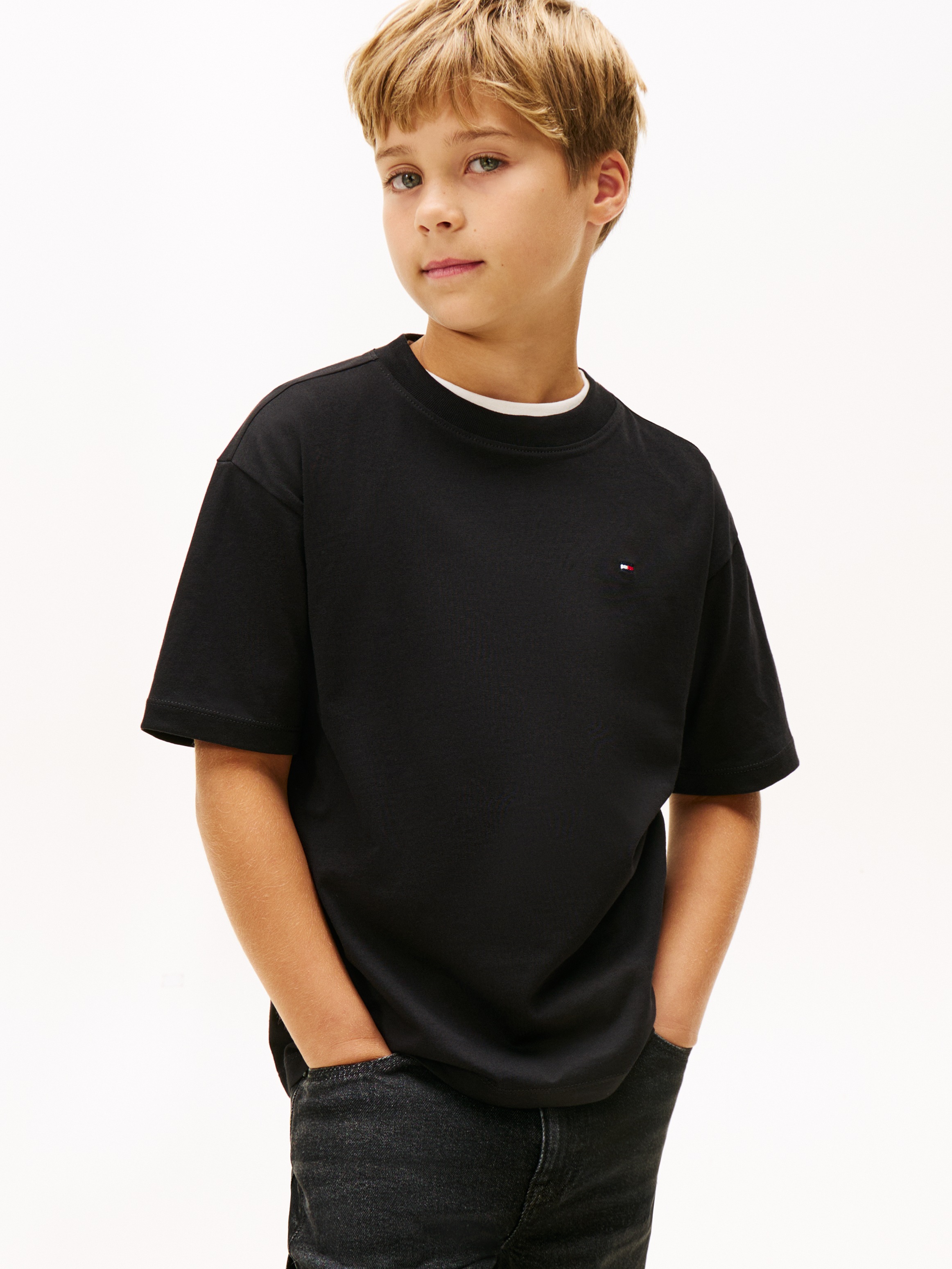 Tommy Hilfiger T-Shirt Regular fit, für Kinder bis 16 Jahre