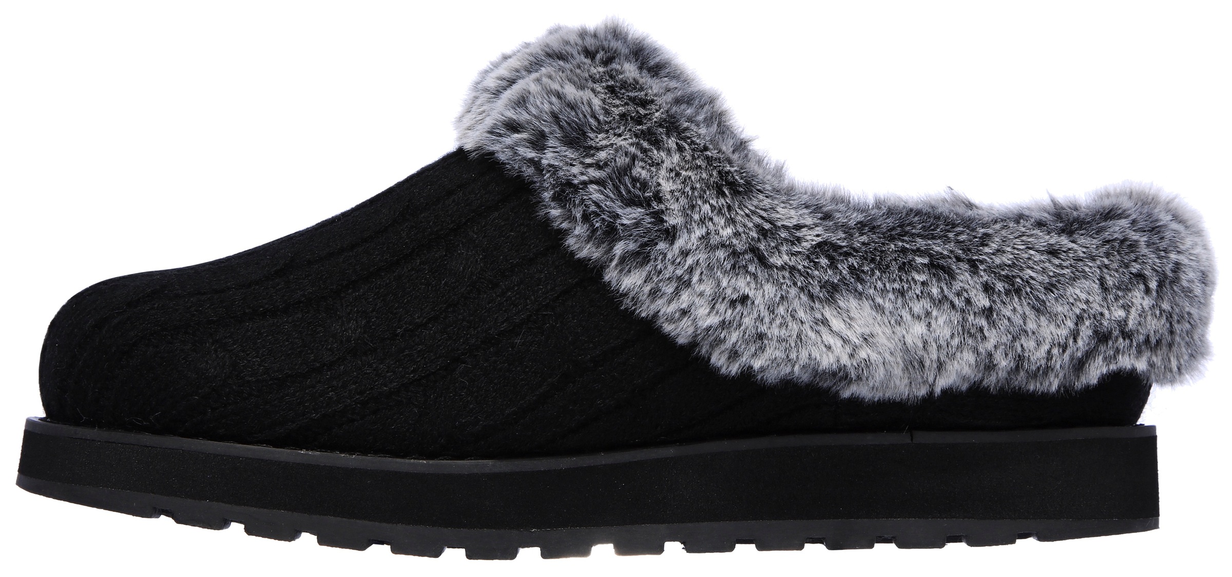 Skechers Pantoffel »KEEPSAKES - ICE ANGEL«, Hausschuh in Strick-Optik