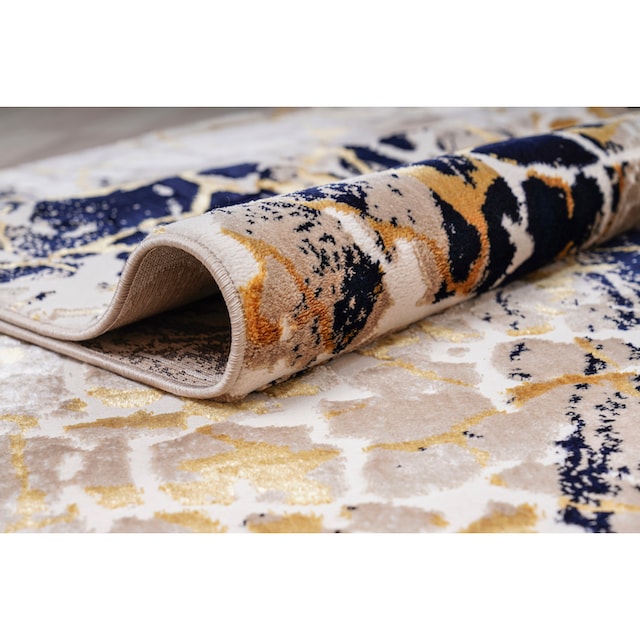 ❤ Leonique Teppich »Sander«, rechteckig, modernes Design, Teppiche in  Marmor-Optik, mit goldfarbenen Akzenten ordern im Jelmoli-Online Shop