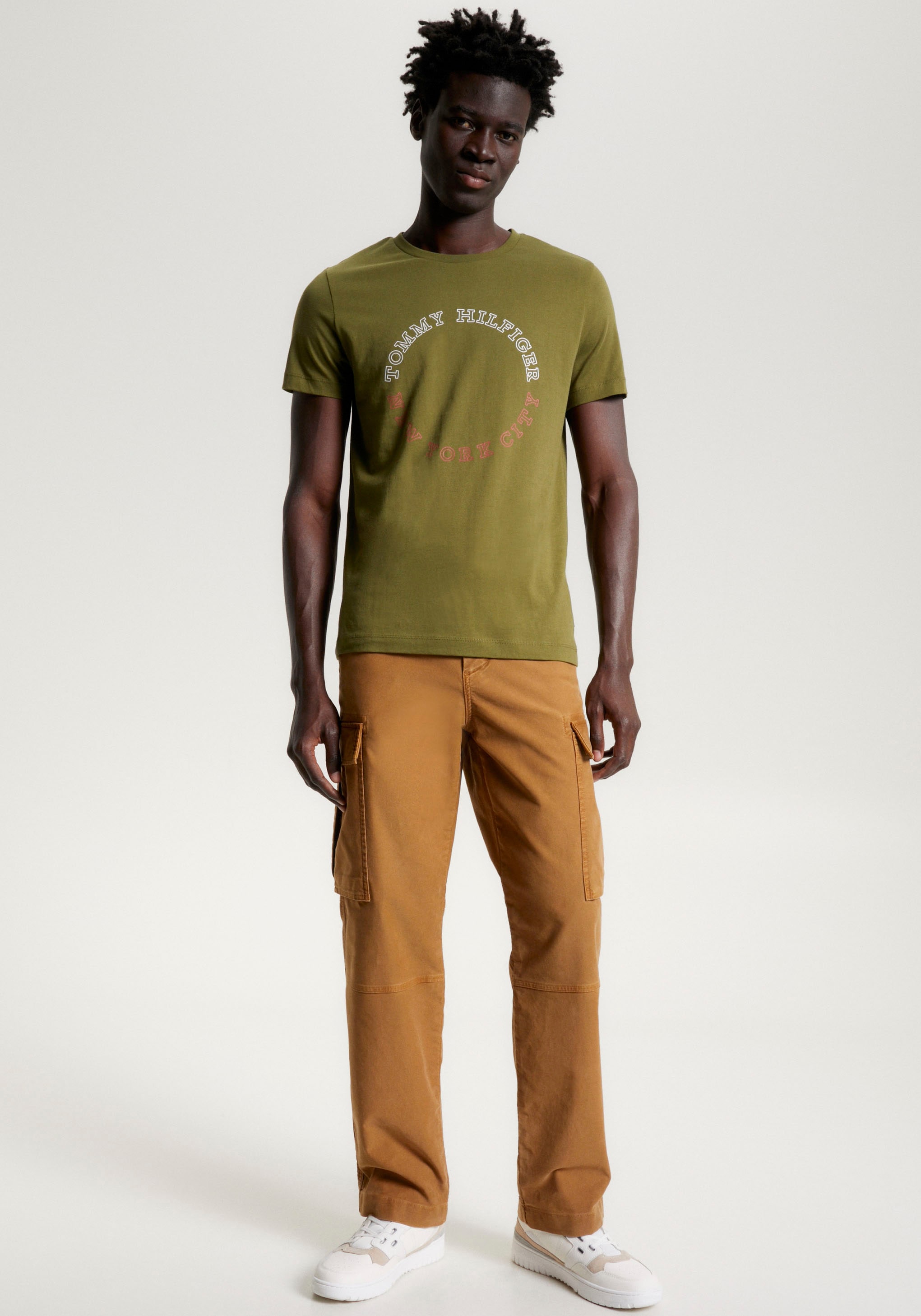 Tommy Hilfiger T-Shirt »MONOTYPE ROUNDLE TEE«