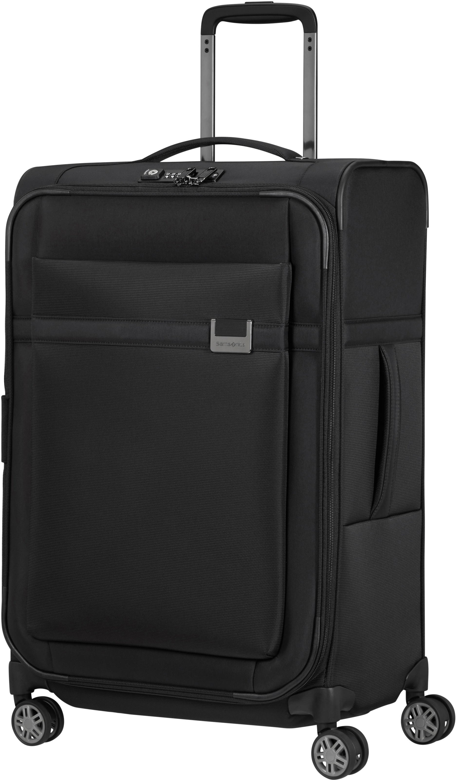 Samsonite Weichgepäck-Trolley »AIREA, verschiedene Grössen und Farben«, 4 Rollen, Weichschalen-Koffer Reisekoffer mit Volumenerweiterung bei M/L