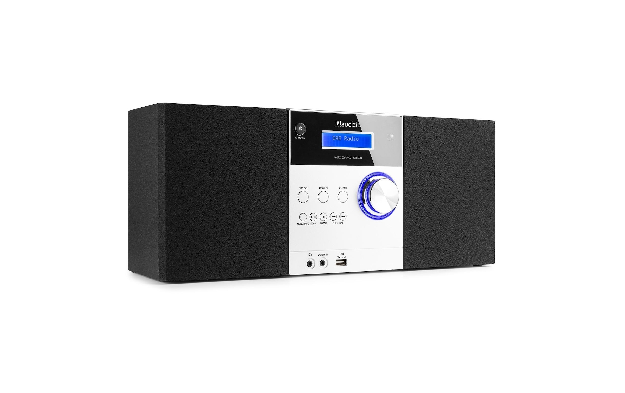 Stereoanlage »Audizio Metz«, (FM-Tuner-Digitalradio (DAB+) 30 W)