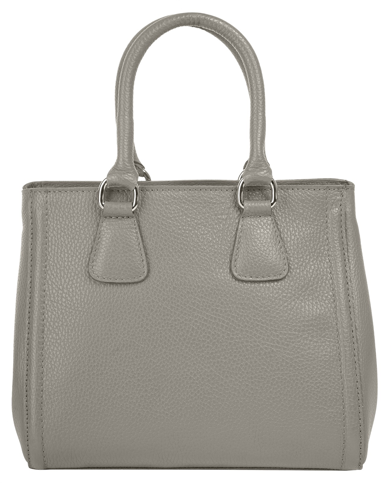 Cluty Henkeltasche, echt Leder, Made in Italy