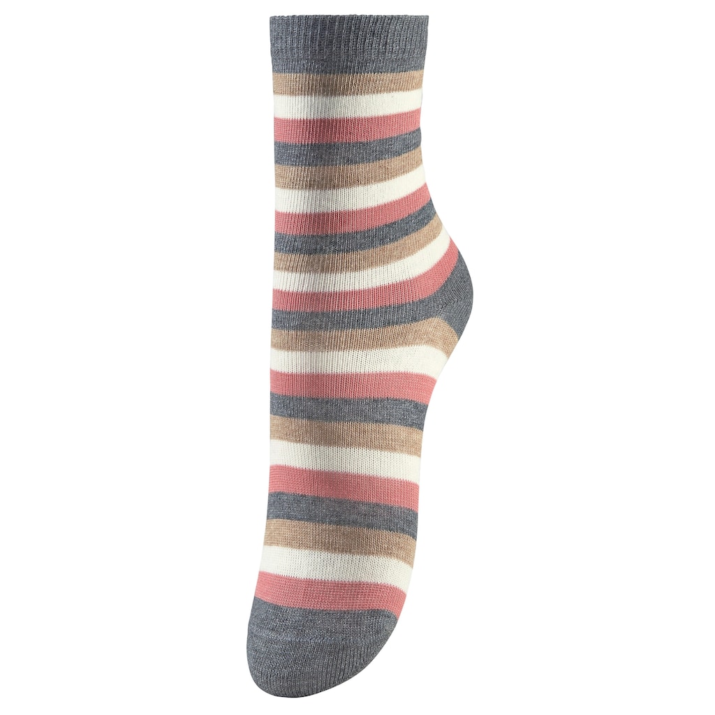 Socken, (5 Paar), in 5 verschiedenen Designs
