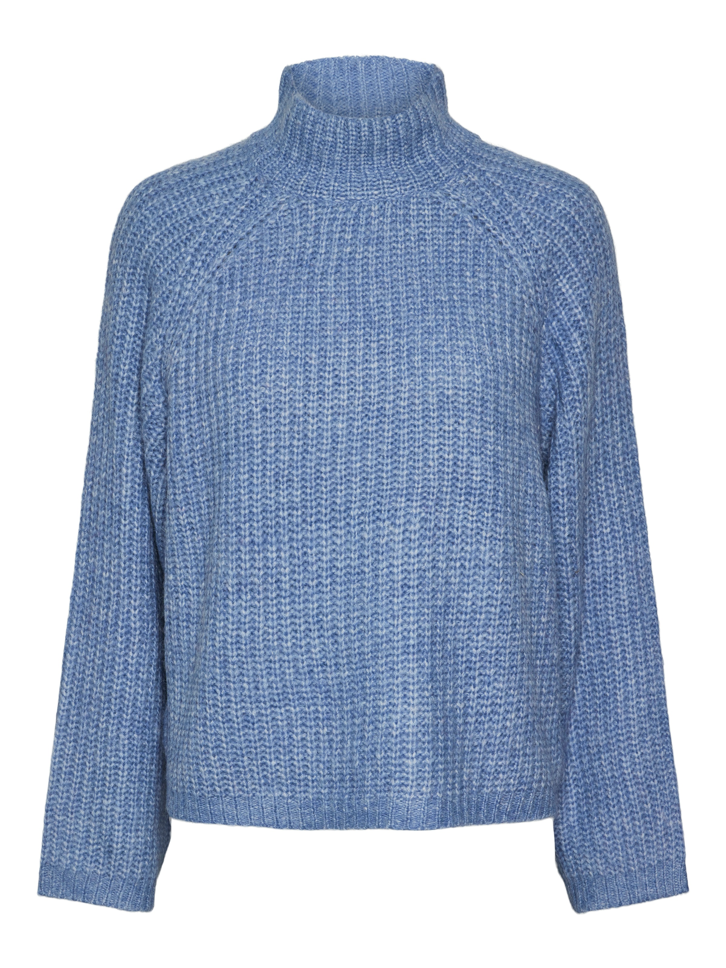 pieces Strickpullover »PCNELL LS HIGH NECK KNIT NOOS«
