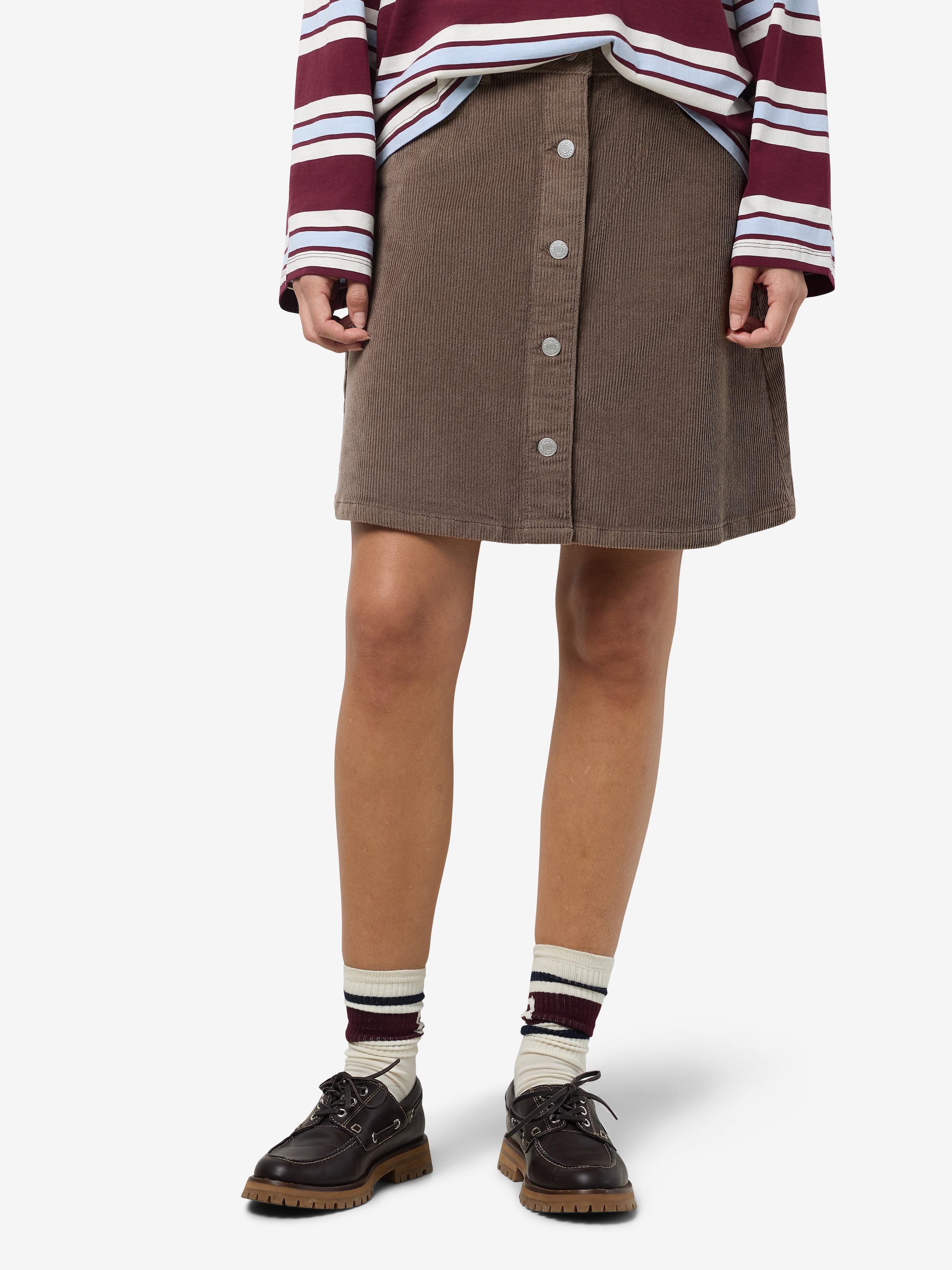 Noisy may Cordrock »NMRONNIE NW A SHAPE SKIRT CORDUROY NOOS«
