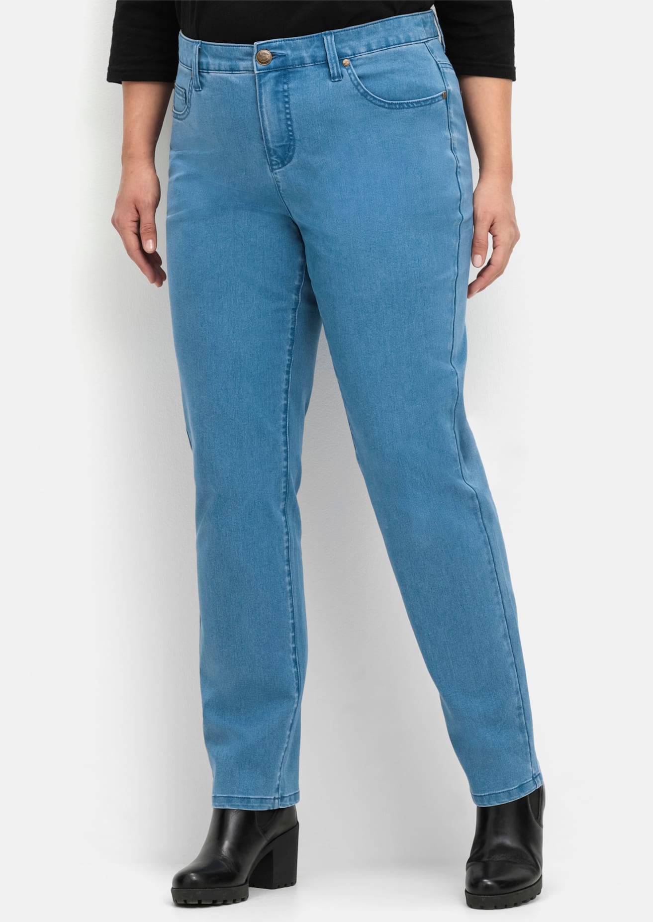 Sheego Stretch-Jeans, (1 tlg.)