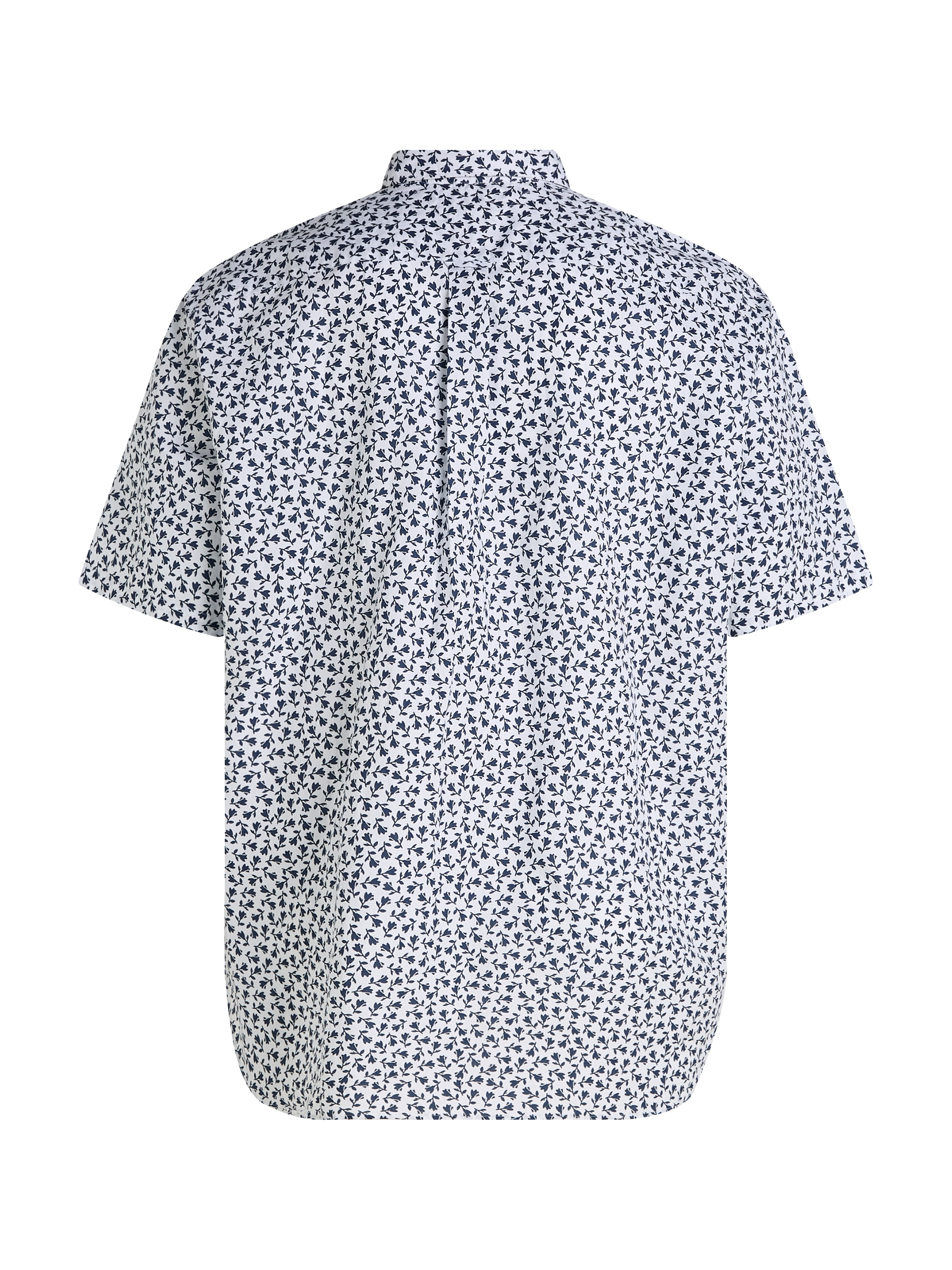 Tommy Hilfiger Big & Tall Kurzarmhemd »BT-LINEN BLEND MPRINT«, mit Allover-Print, Grosse Grössen