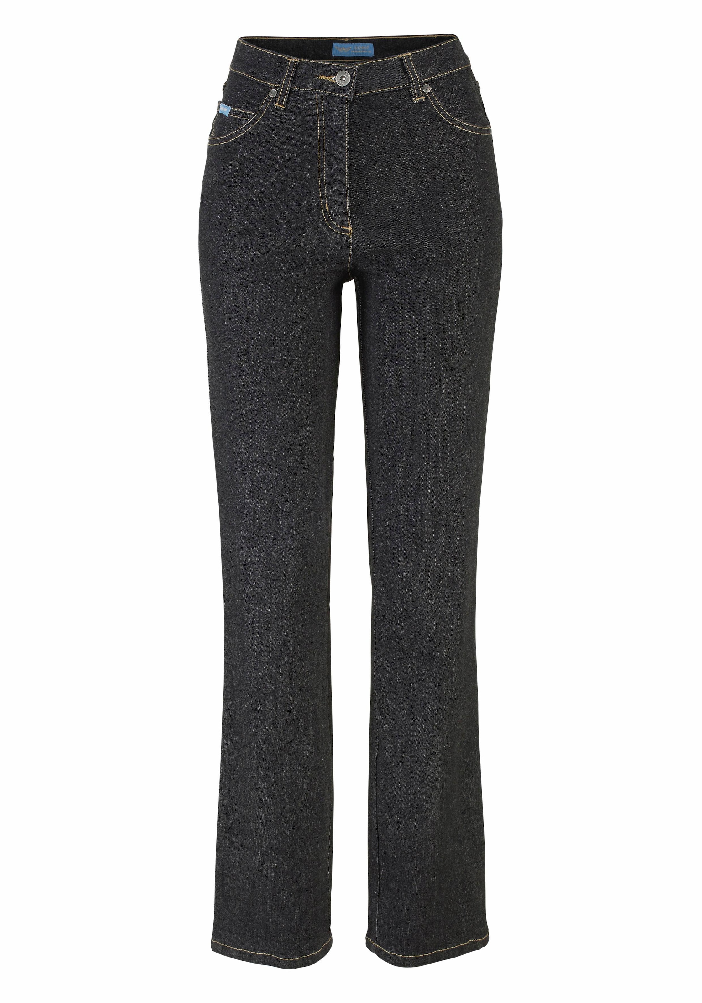 online bei shoppen Arizona High Jeans Waist Schweiz Jelmoli-Versand Gerade »Annett«,