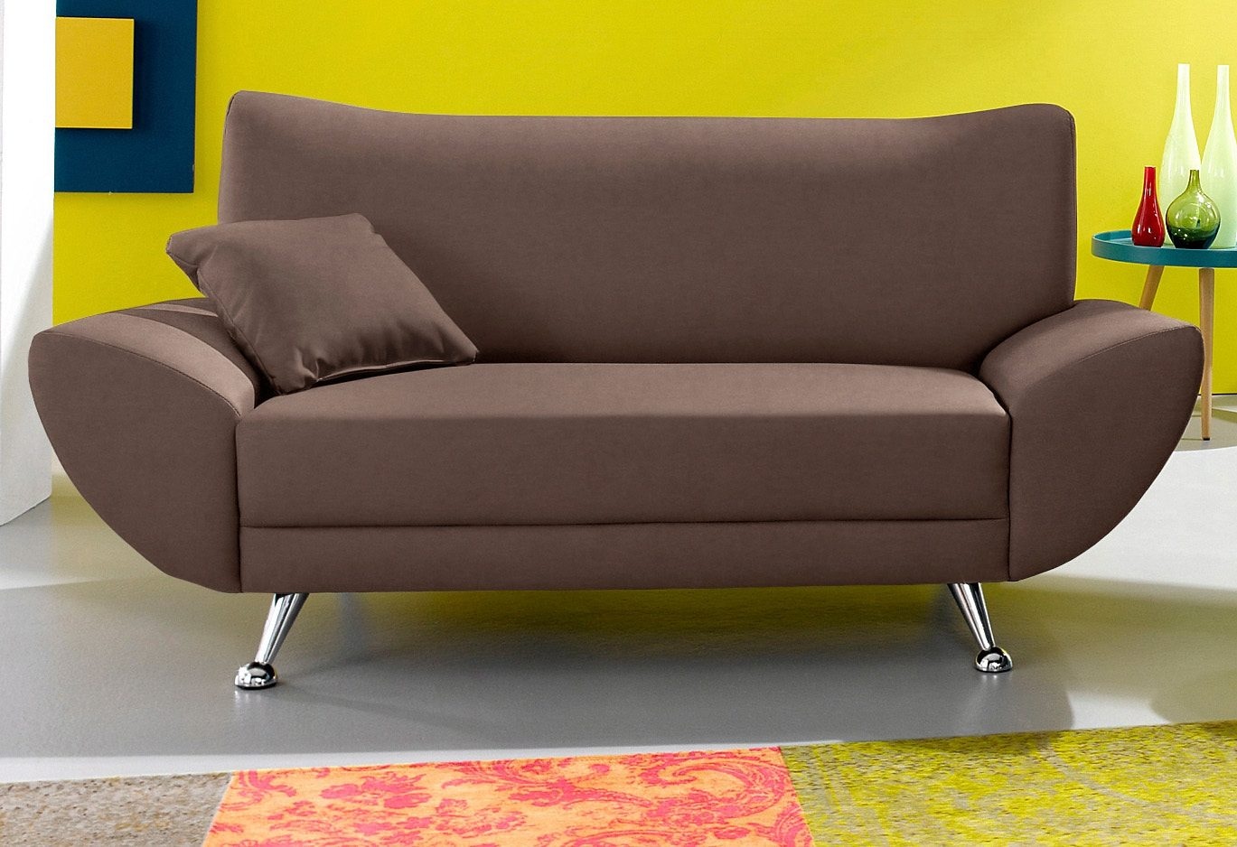 INOSIGN 2-Sitzer »Saltare, elegant und komfortabel, toller Designfuss«