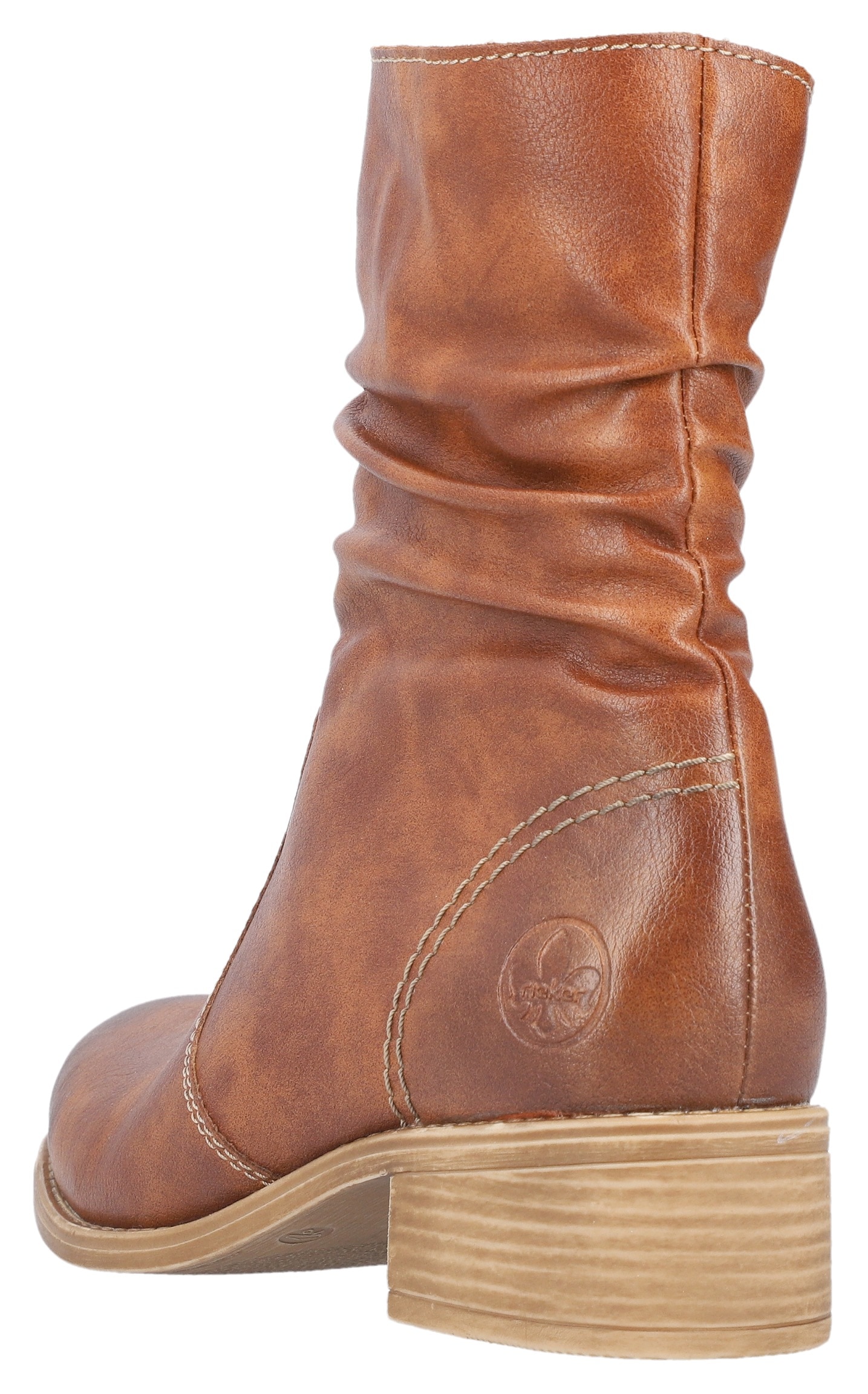 Rieker Winterstiefelette, Boots, Winterboots, Blockabsatz, mit Innenreissverschluss