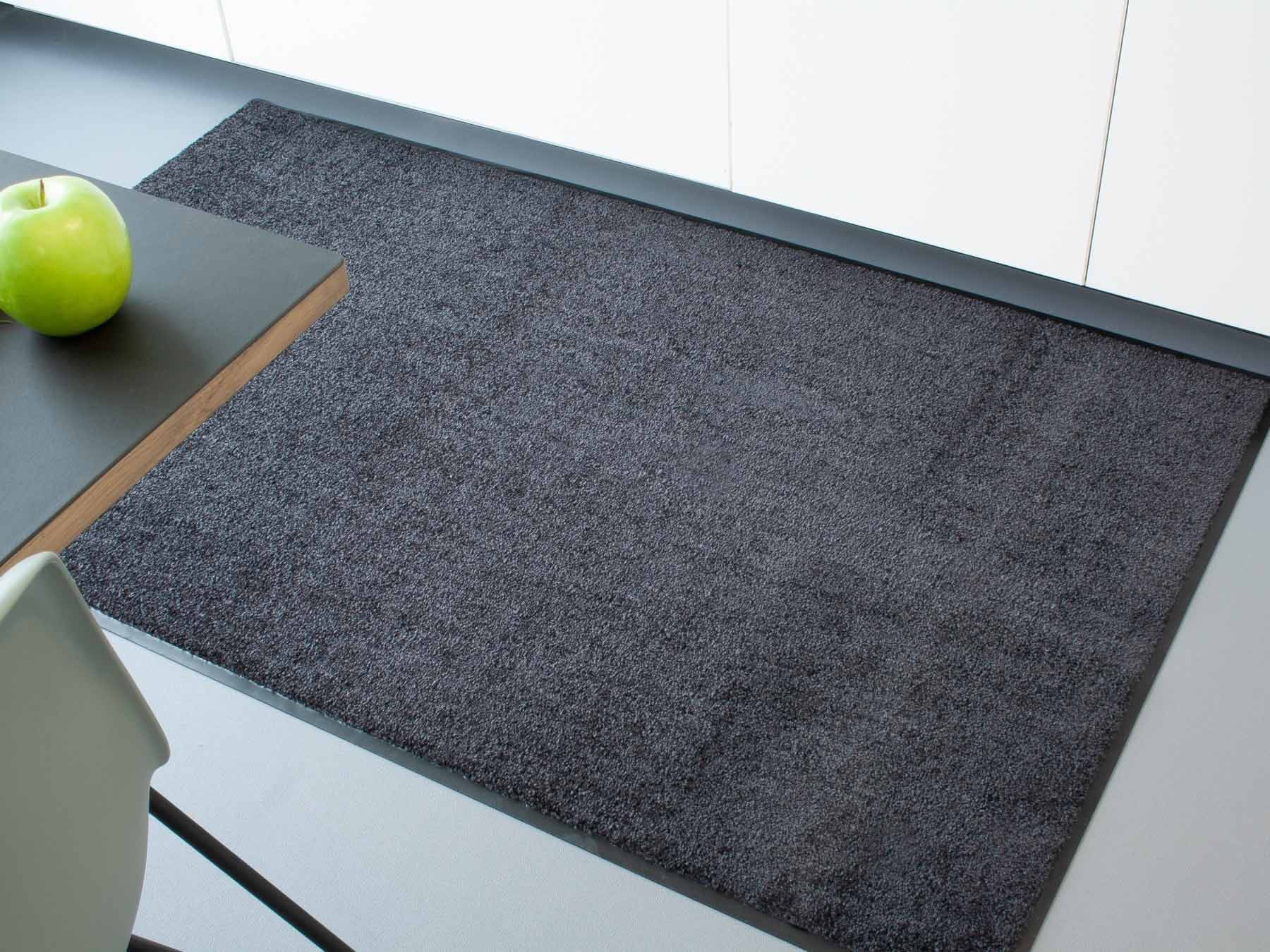 Primaflor-Ideen in Textil Fussmatte »Schmutzfangmatte CLEAN PRO, Made in Belgium«, rechteckig, 8 mm Höhe, Uni-Farben, UV-beständig, strapazierfähig, waschbar