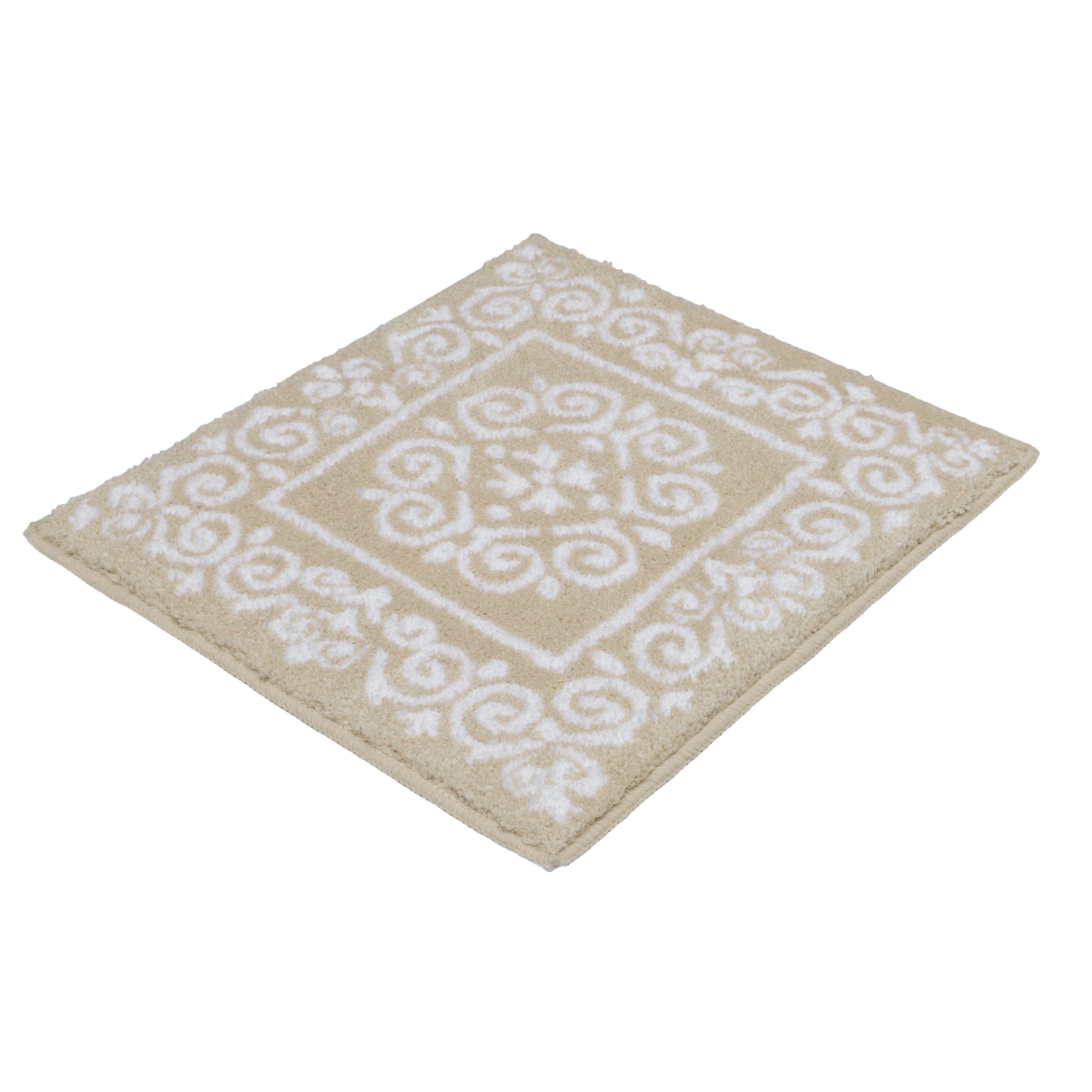 OTTO home Badematte "Dafna, Badteppich, Badvorleger, Badezimmer Teppich" Höhe 12 mm rutschhemmend beschichtet fußbodenheizungsgeeignet  schnell trocknend Orient-Optik, Vintage Design