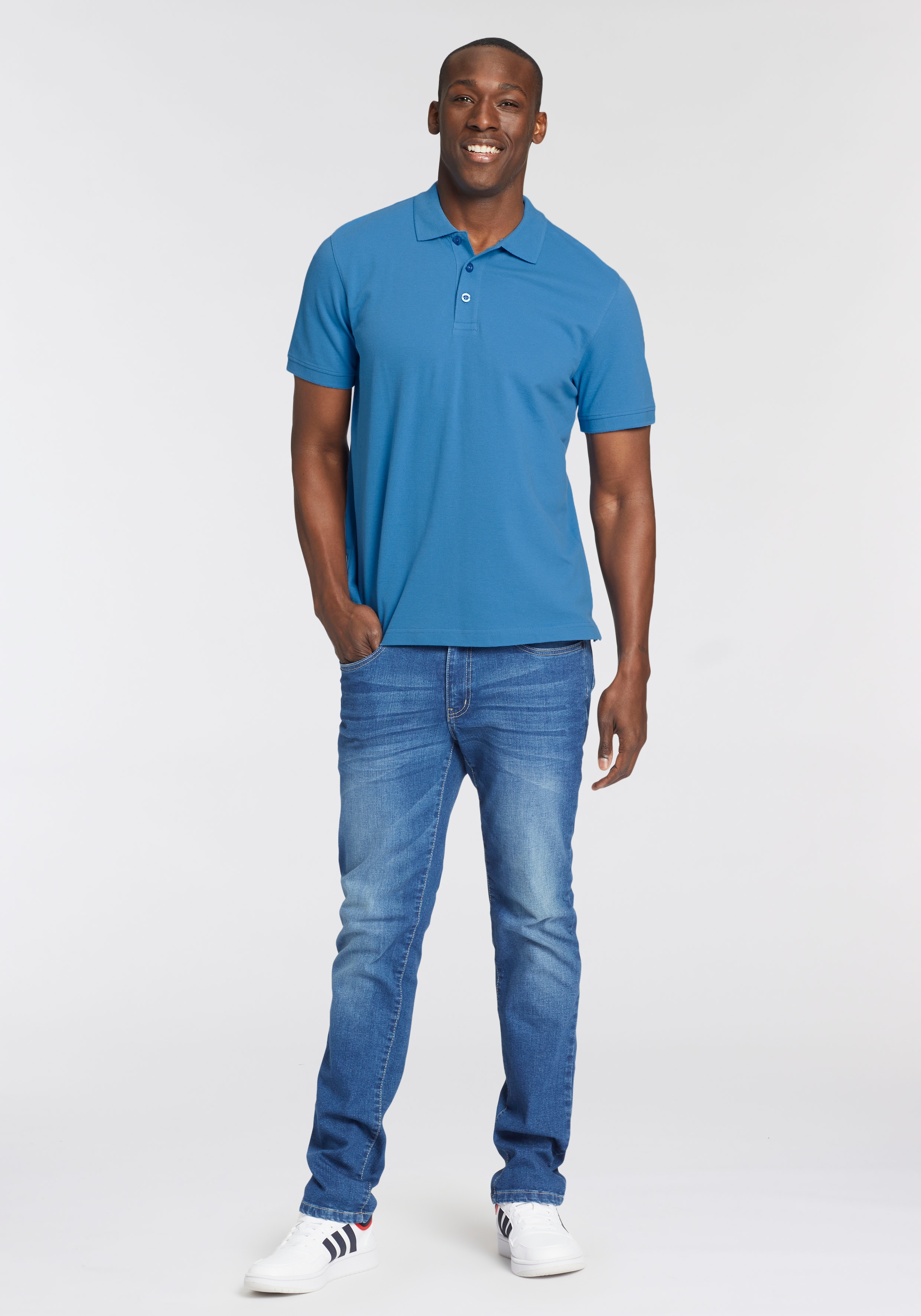 Man's World Poloshirt, Piqué