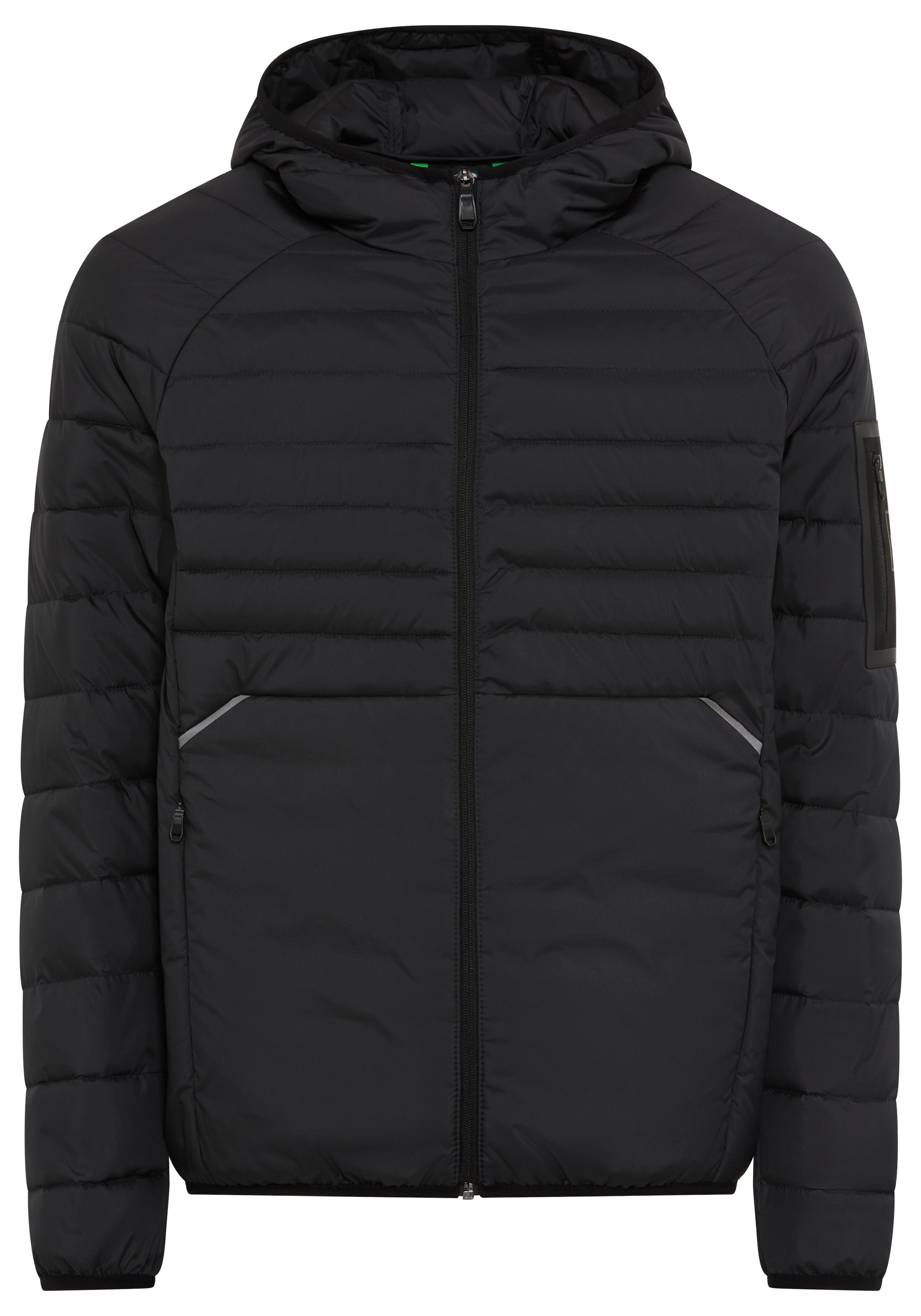 BOSS GREEN Steppjacke »OW Urbanex JT HD« mit Kapuze Kapuze, Regular Fit, reflektierende Details