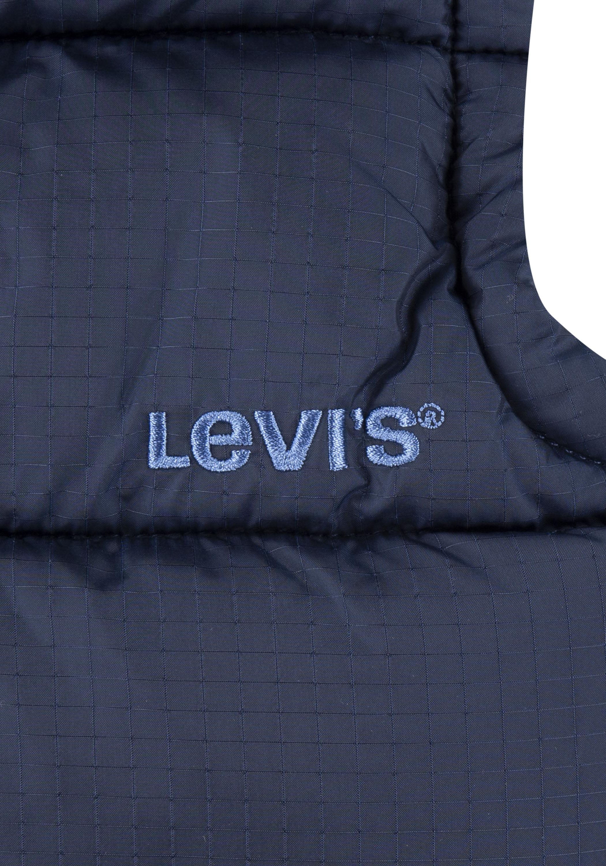 Levi's® Kids Steppweste »LVB ESSENTIAL VEST«, mit farblich abgesetztem Reissverschluss