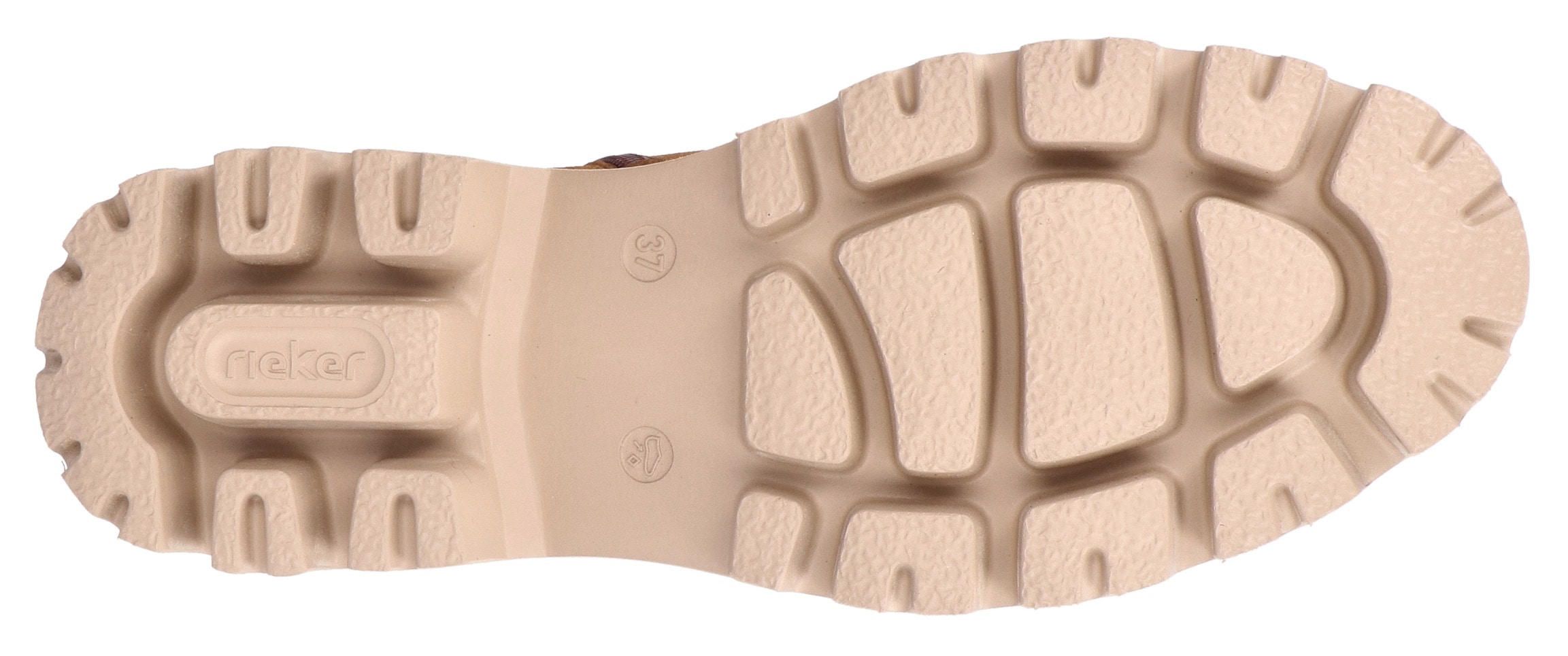 Rieker Winterstiefelette, Schnürboots, Winterboots, Profilsohle, mit Innenreissverschluss