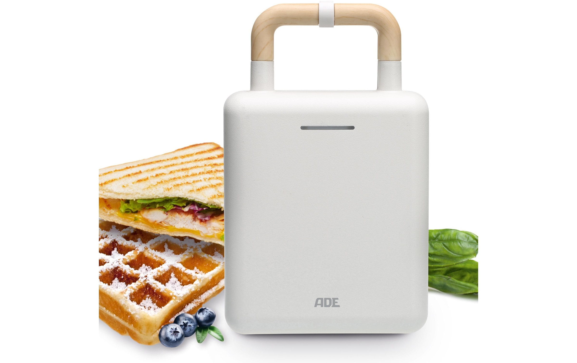 ADE Waffeleisen »Weiss«, 600 W