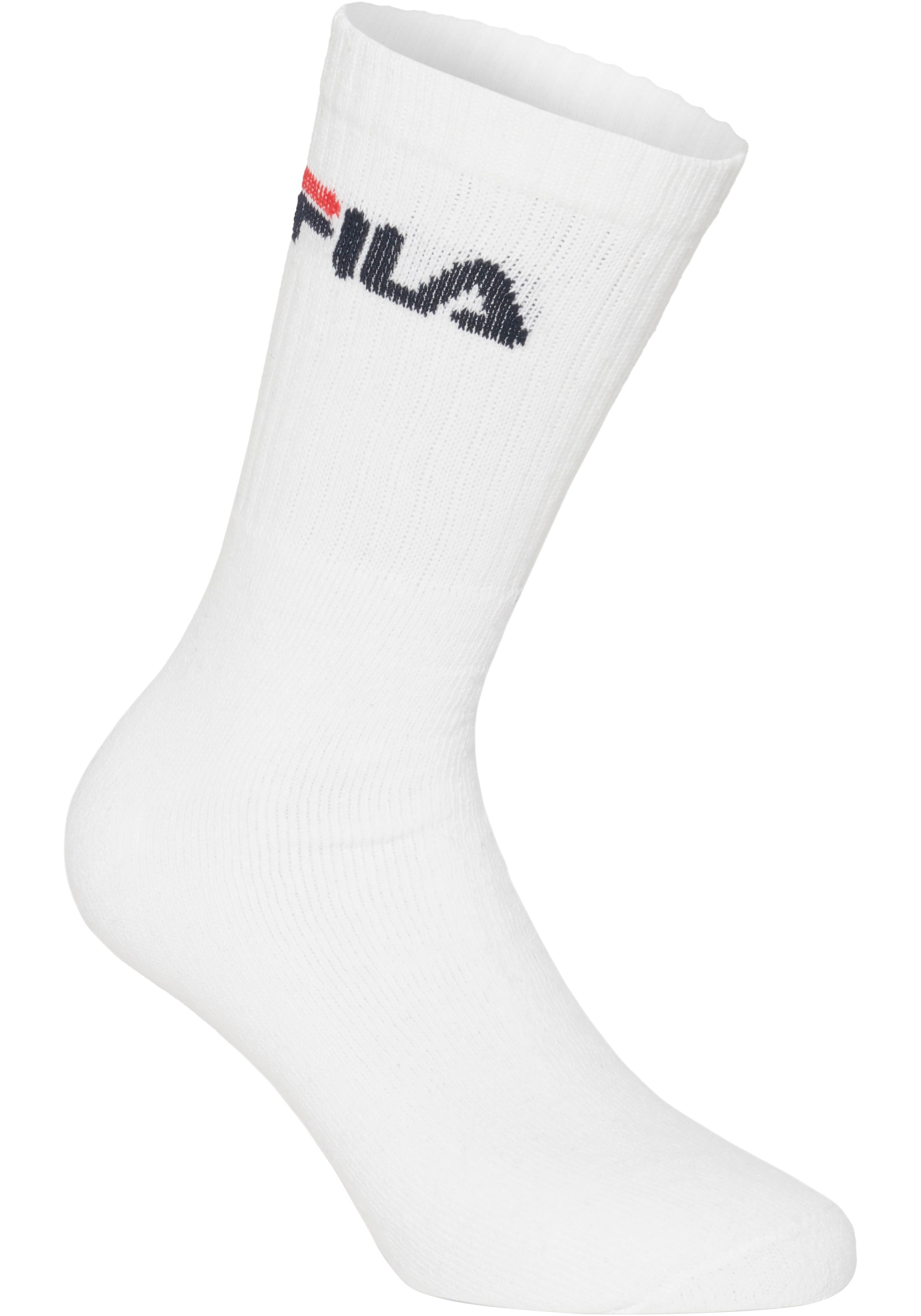 Fila Tennissocken, (6er Pack), mit eingestricktem Logo