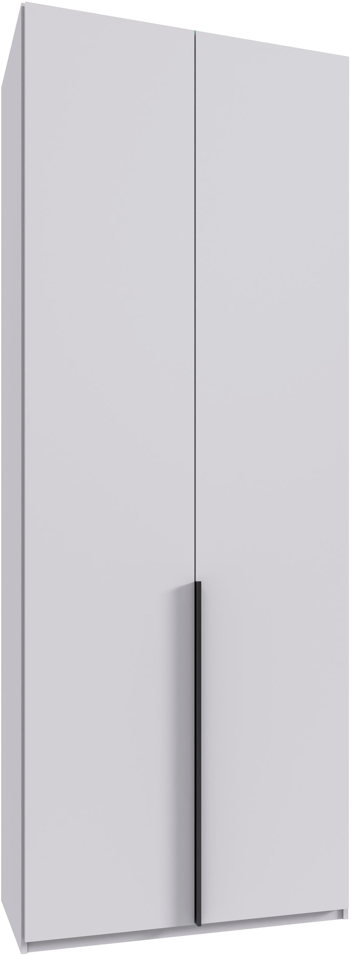 Wimex Kleiderschrank »Mugano,in 5 Breiten,2 Höhen,2 Tiefen, viele Farben, Made in Germany« in Basic oder Premium Ausstattung, mit langen Griffen aus Metall, mit oder ohne Spiegel