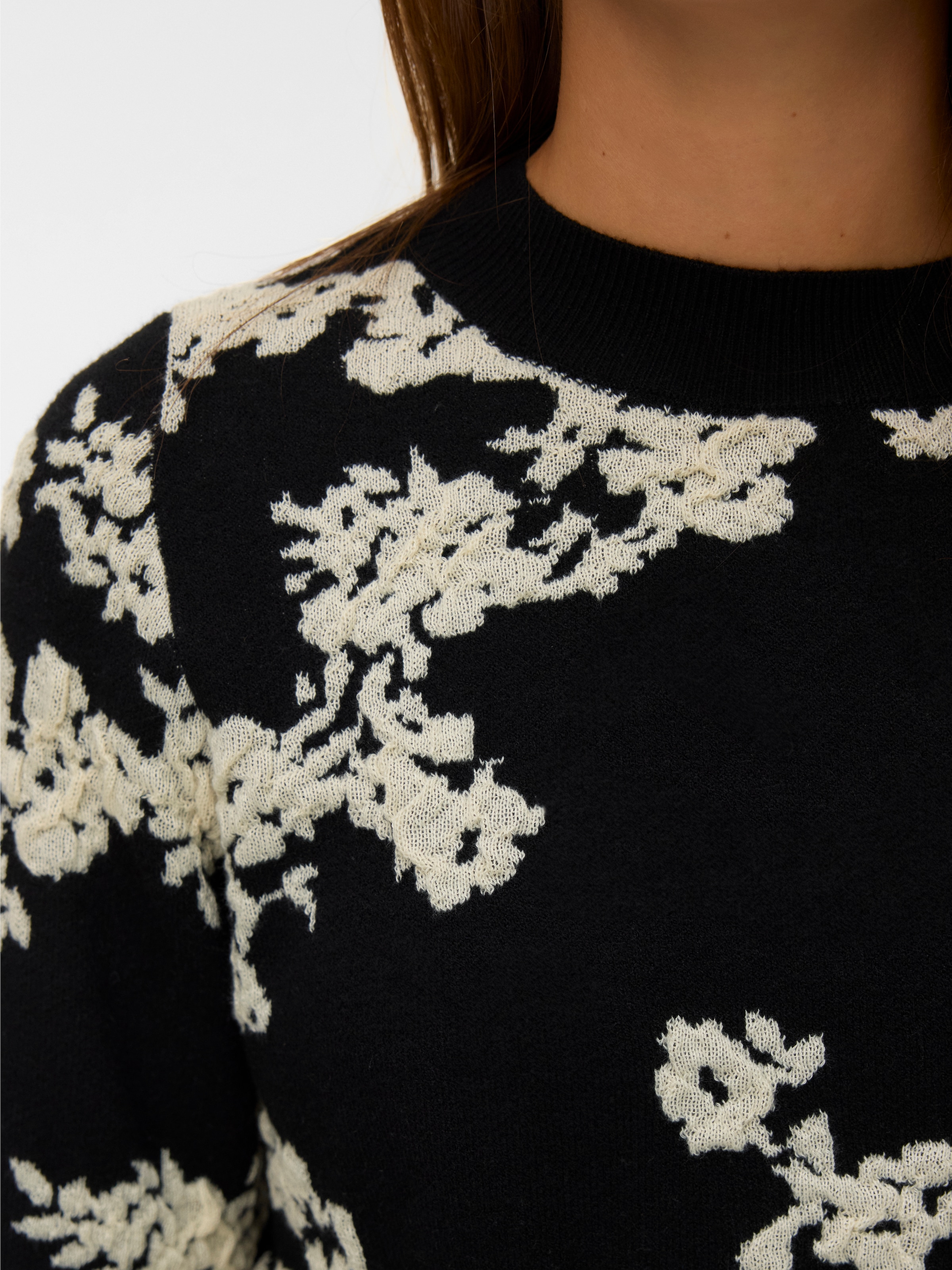 Vero Moda Strickpullover »VMNANCY LS O-NECK PULLOVER BOO«