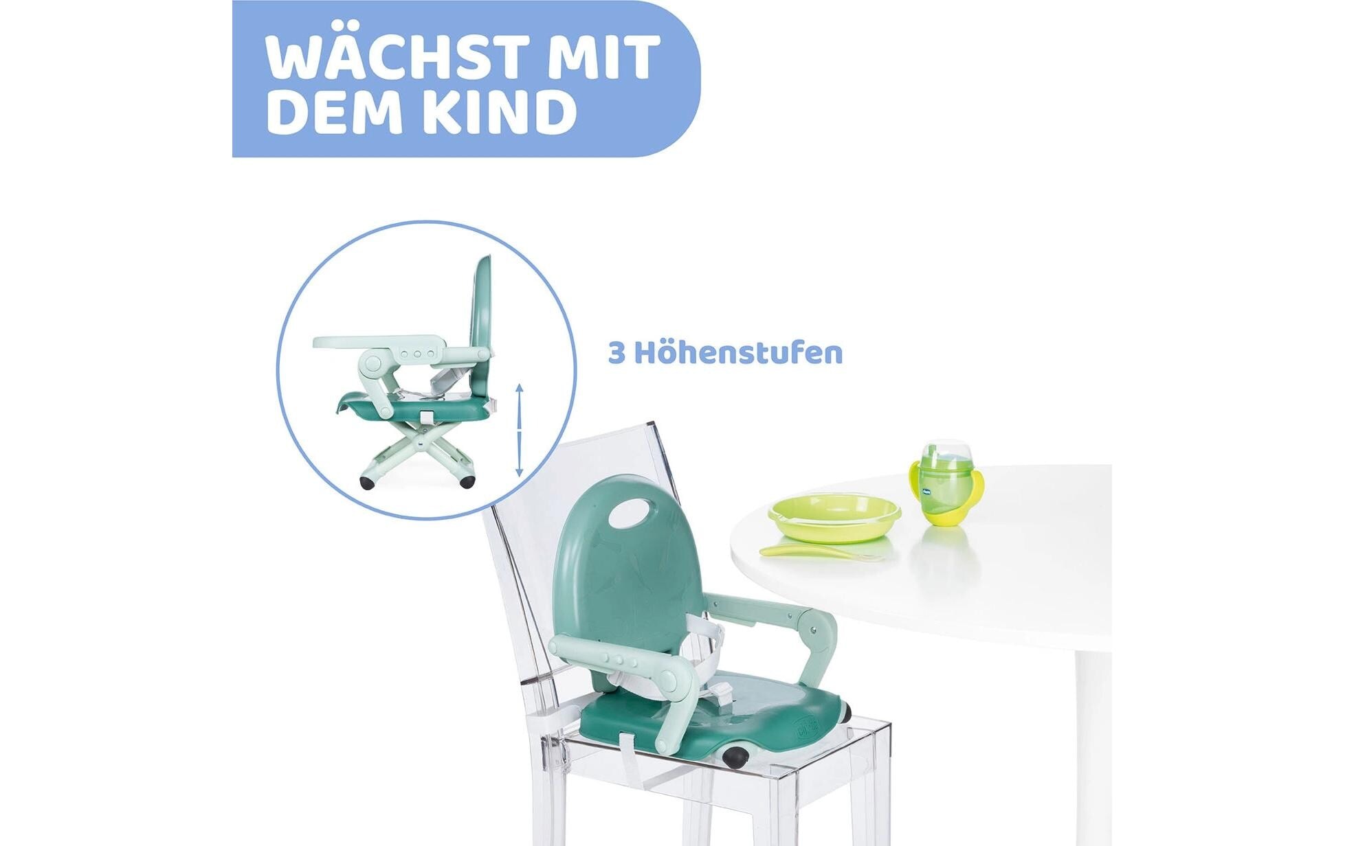 Chicco Kindersitzerhöhung »Pocket Snack Sage«