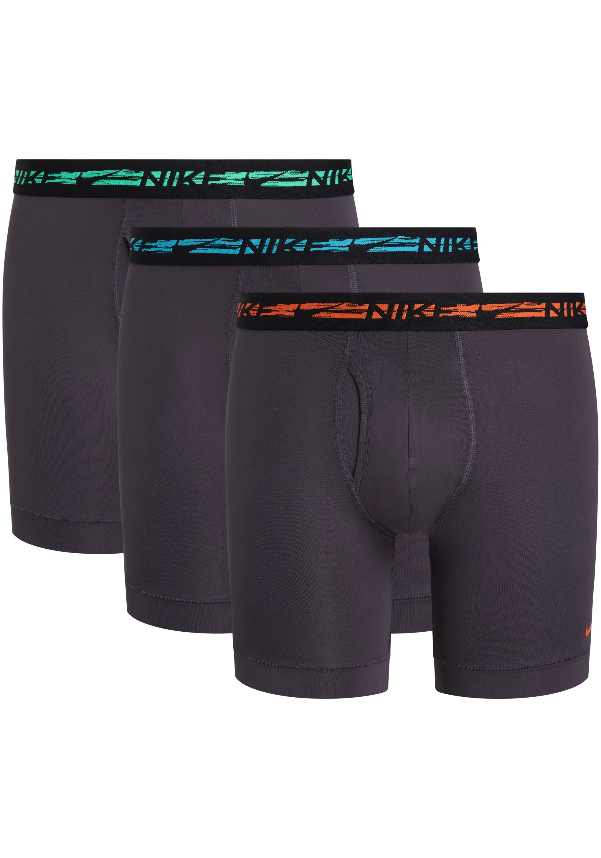 NIKE Underwear Boxer »BOXER BRIEF 3PK« Packung, 3er-Pack, 3 Stk. mit Logo-Elastikbund
