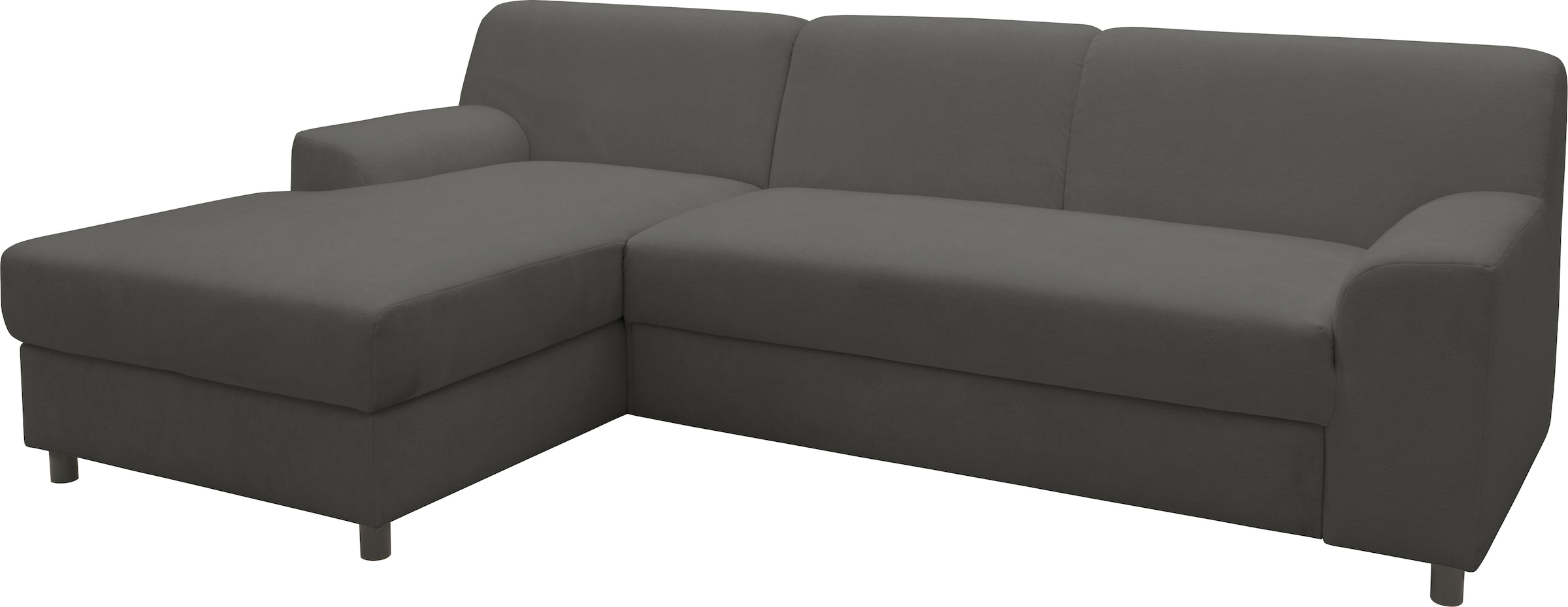 INOSIGN Ecksofa »Turah 2, L-Form, in Cord u. wasserabweisender Microfaser, Federkern«, B/T/H: 241/146/79 cm, incl. Zierkissen, wahlweise mit Bettfunktion