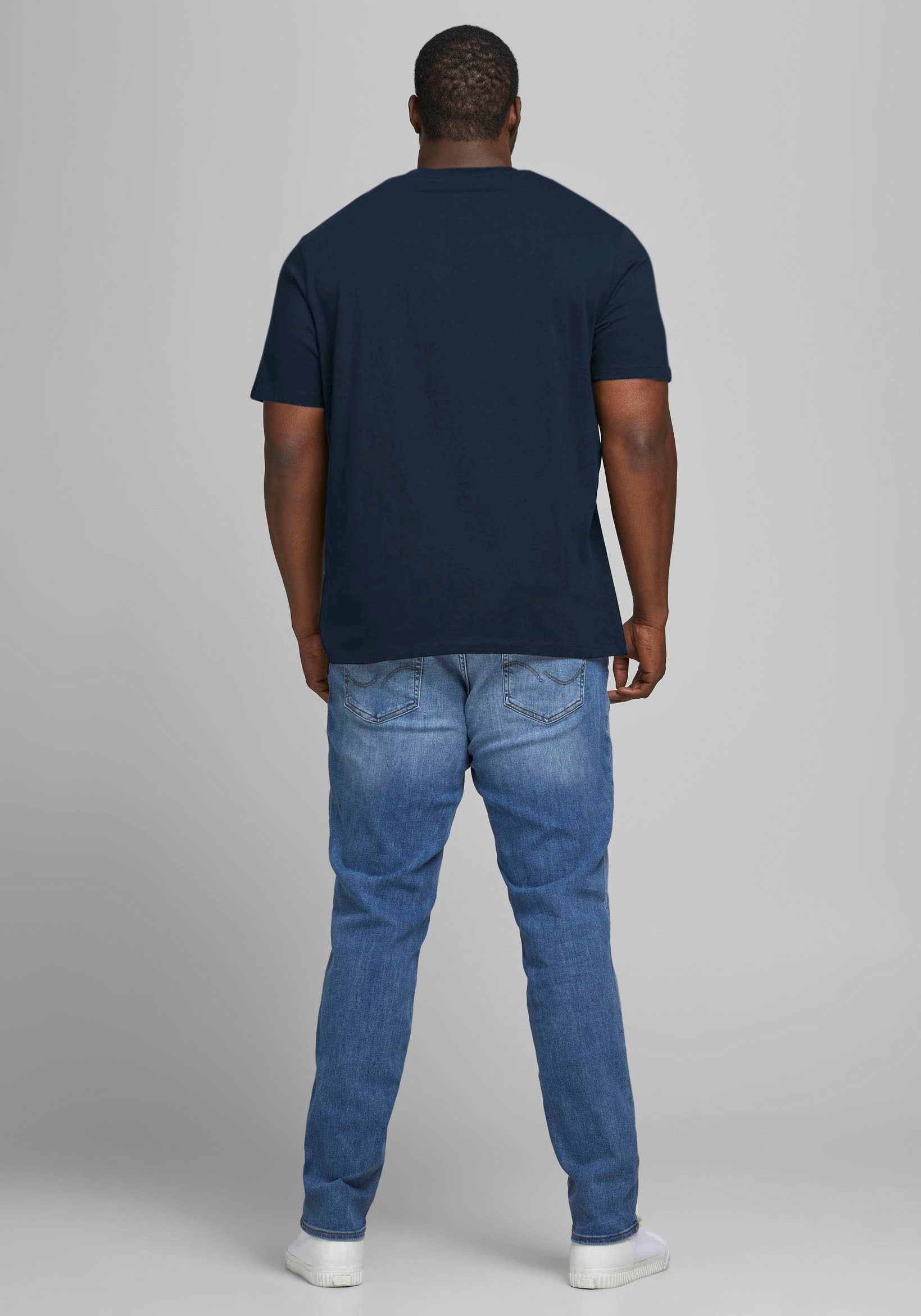 Jack & Jones PlusSize T-Shirt »CORP LOGO TEE«, bis Grösse 6XL
