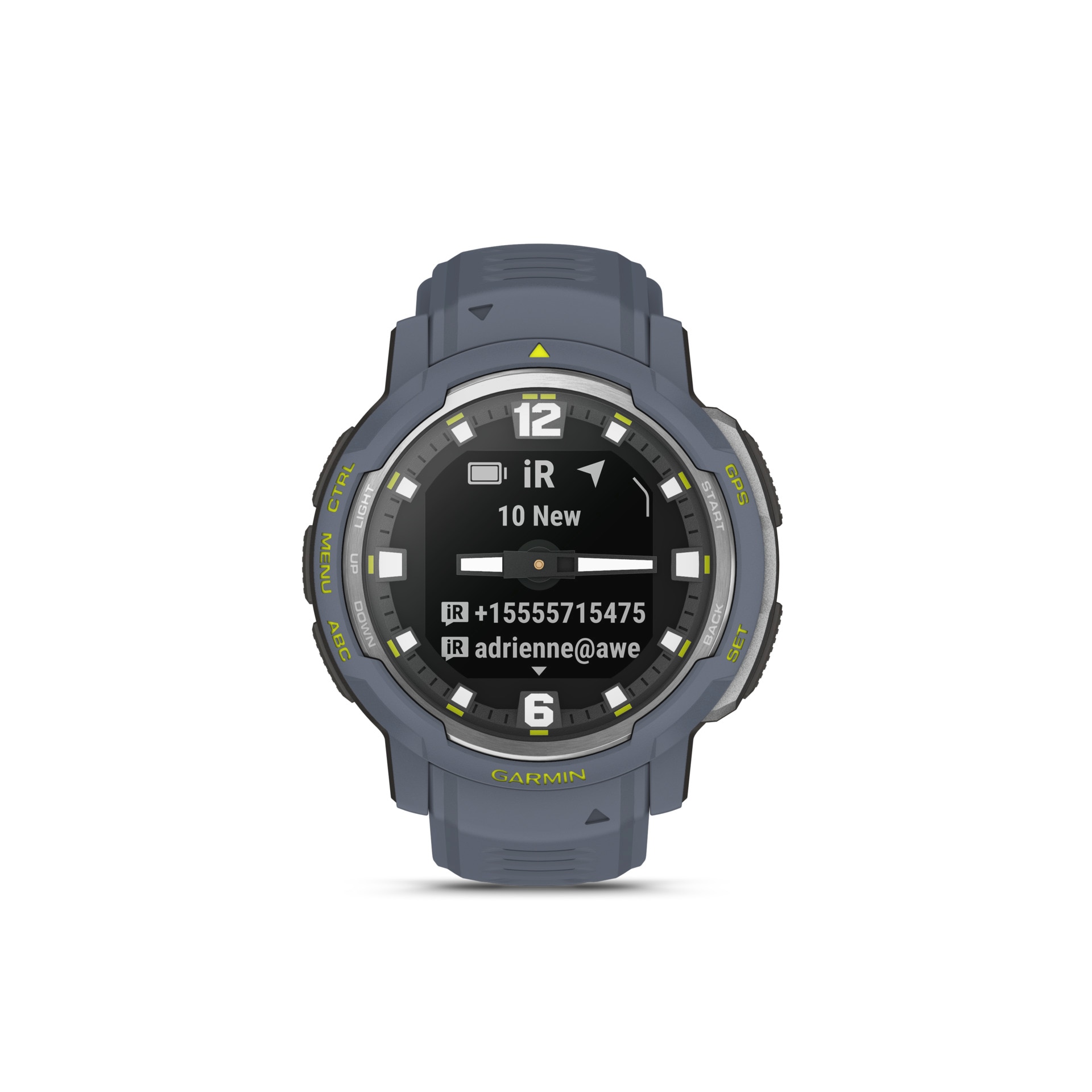 Garmin Smartwatch »INSTINCT CROSSOVER«, (2,3 cm / 0,9 Zoll), 0,064 GB