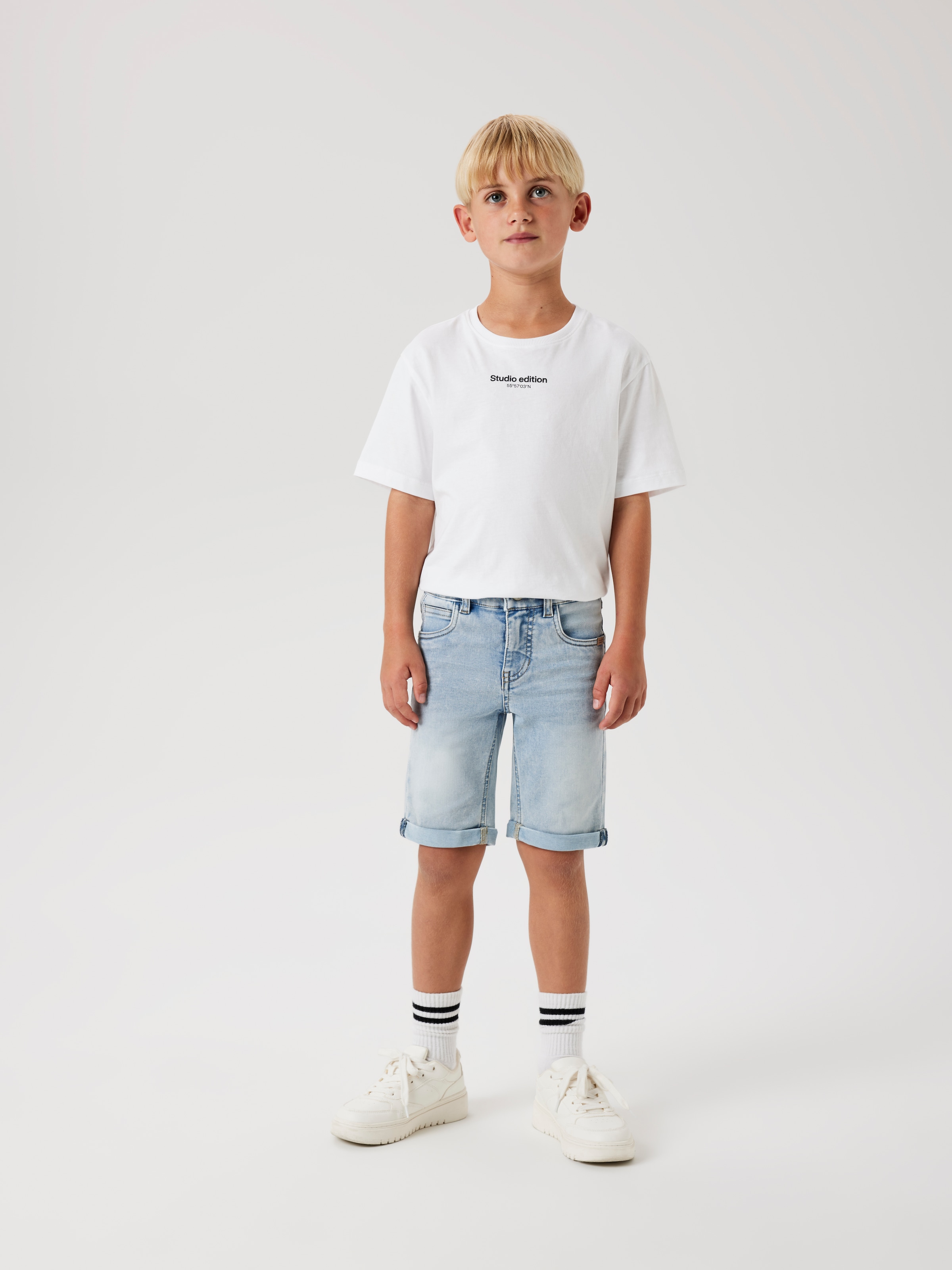 Name It Jeansshorts »NKMTHEO XSL DNM L SHORTS 6622-CL NOOS« Viskosemischung, Stretch