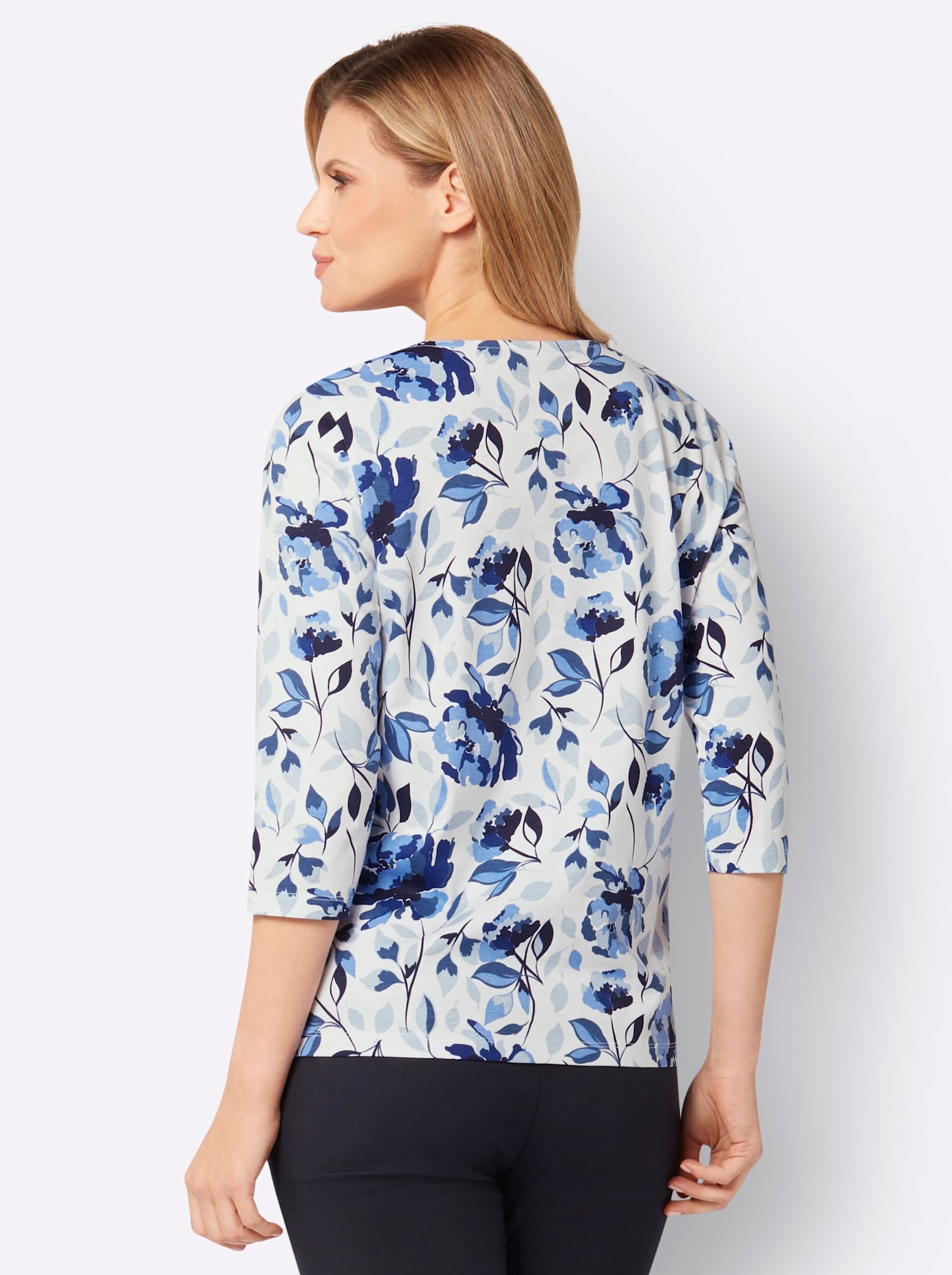 Classic Basics Print-Shirt »3/4-Arm-Shirt«