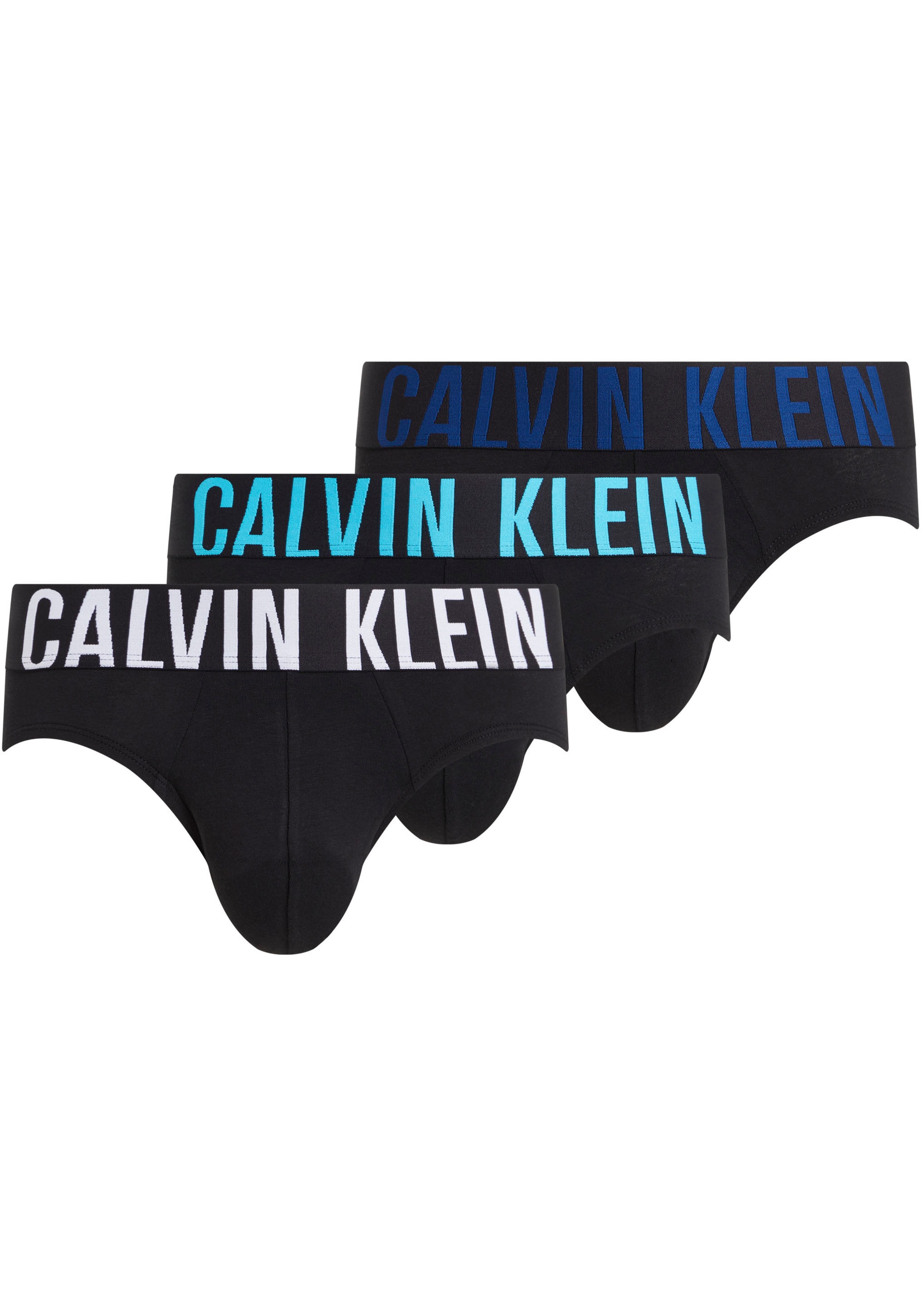 Calvin Klein Underwear Hipster »HIP BRIEF 3PK« Packung, 3er, 3 Stk. mit Logo-Stretchbund