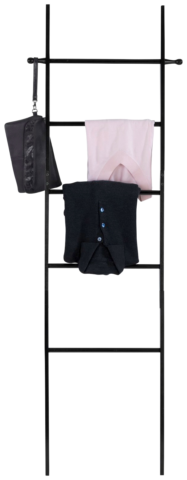 WENKO Handtuchleiter »Loft«, | lackiert Jelmoli-Versand Bambus, schwarz online bestellen