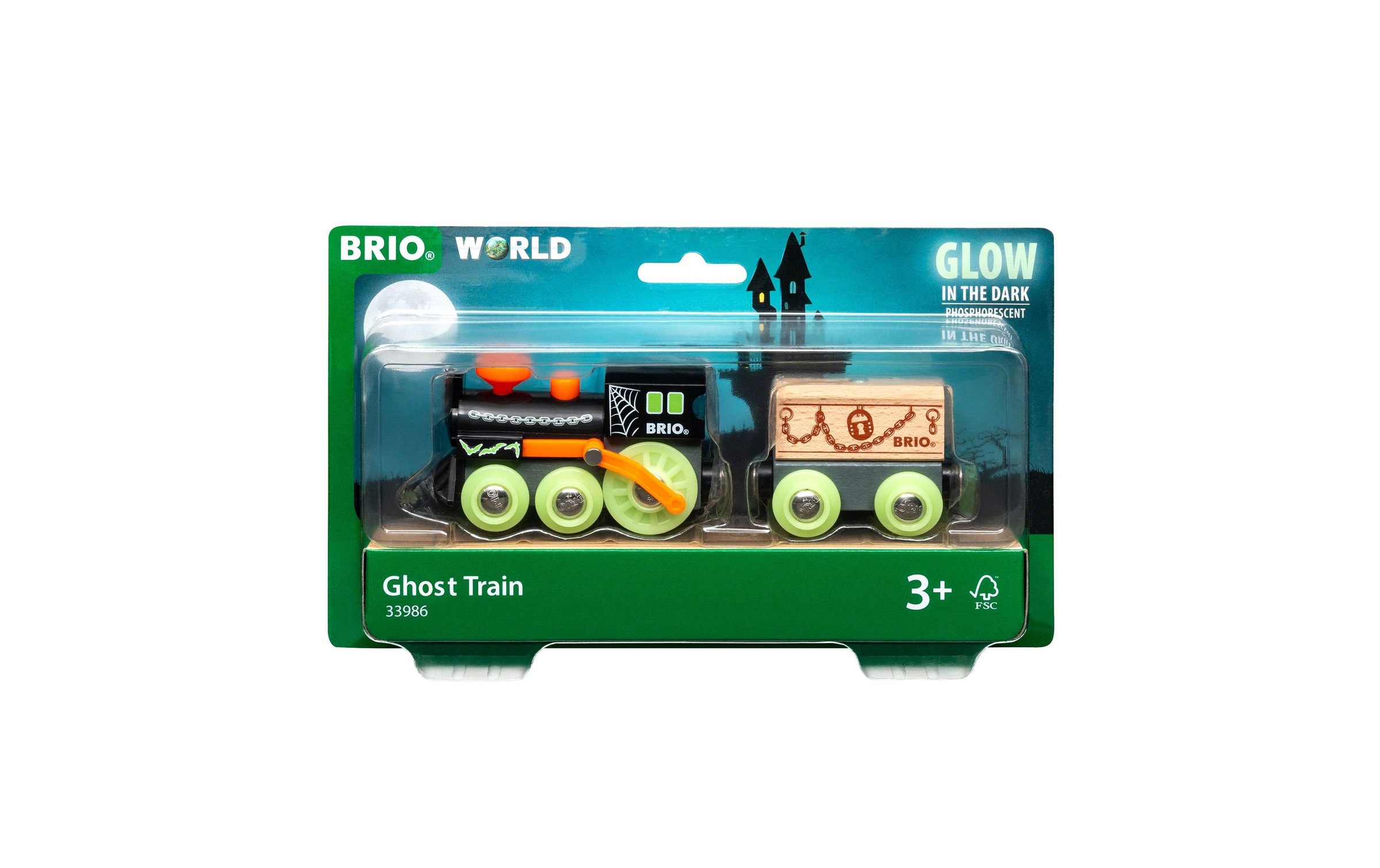 BRIO® Spielzeug-Eisenbahn »Geisterzug Glow«