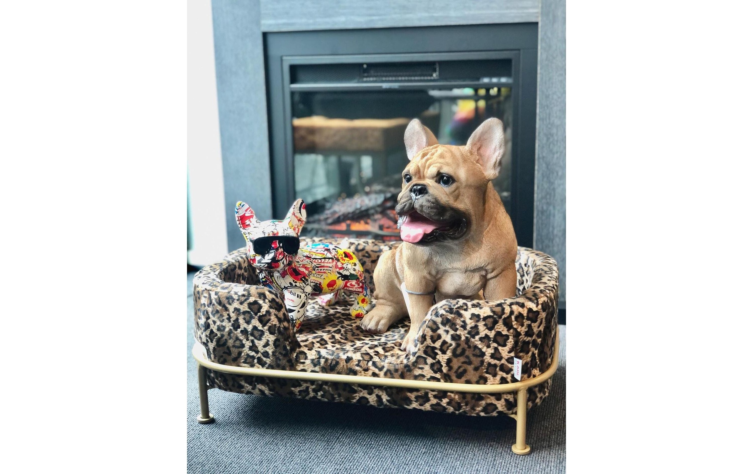 Kare Design Dekofigur »Comic Dog Glasses 15«