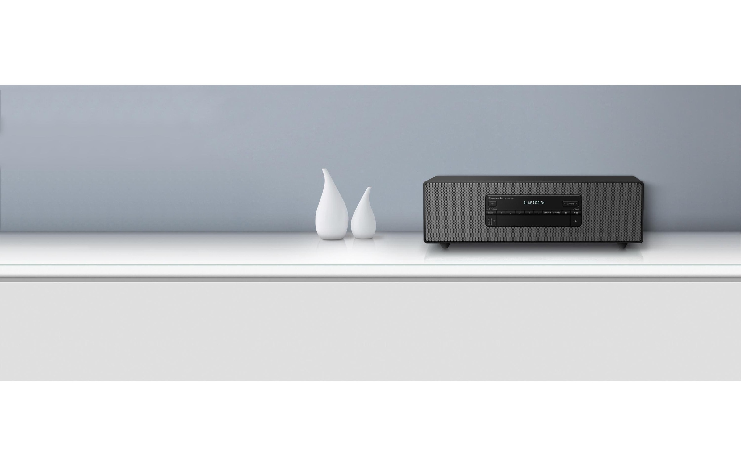 Panasonic Microanlage »Anlage SC-DM50«, (Bluetooth Digitalradio (DAB+)-FM-Tuner)