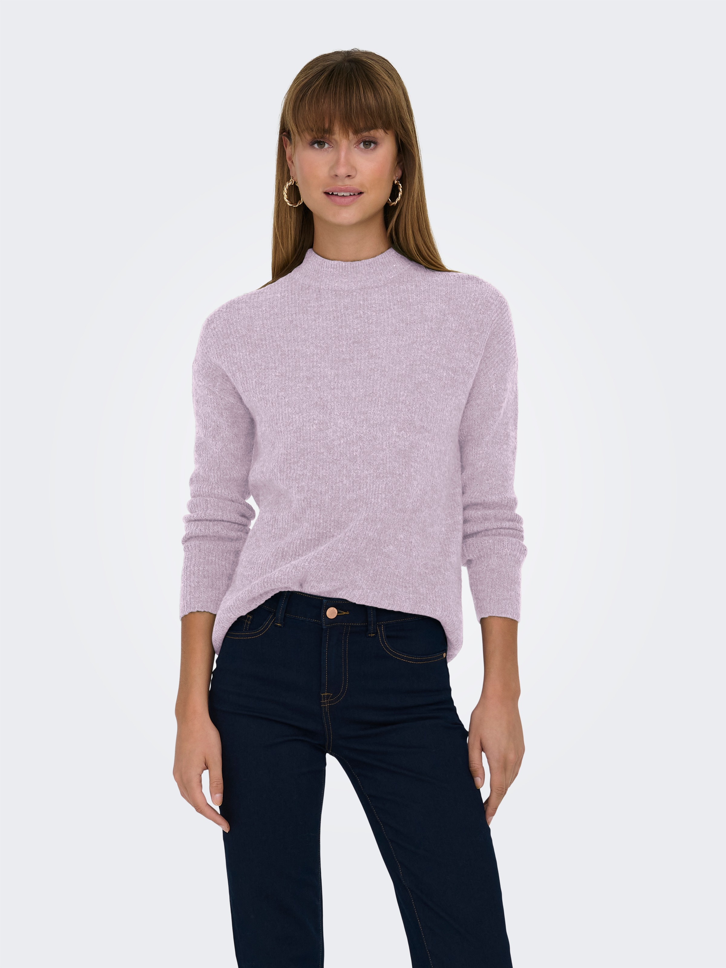 ONLY Strickpullover »ONLCAMILLA O-NECK L/S PULLOVER KNT«