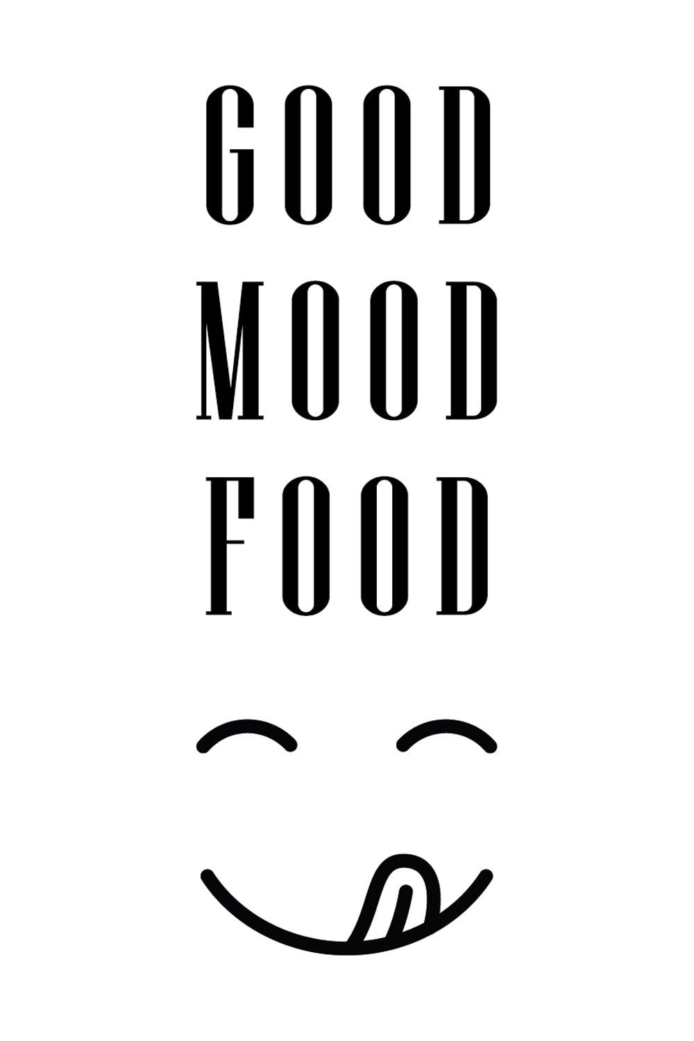 Stahlblech Wanddekoobjekt ❤ FOOD«, im Jelmoli-Online queence Schriftzug ordern »GOOD Shop auf MOOD