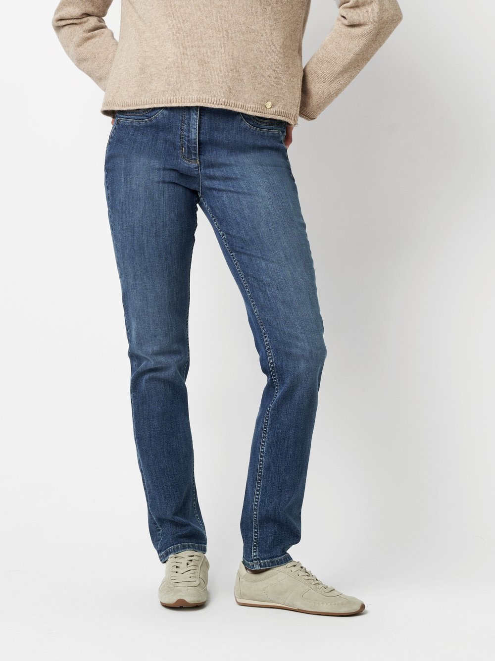 TONI Slim-fit-Jeans »be loved« im Four-Pocket Style