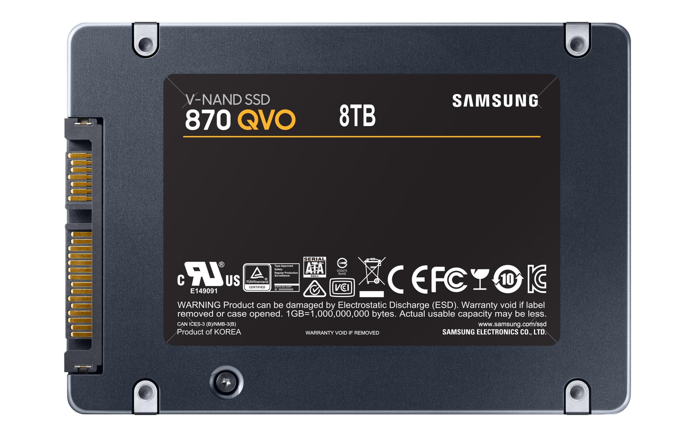 Samsung externe SSD »870 QVO 44683 8 TB«